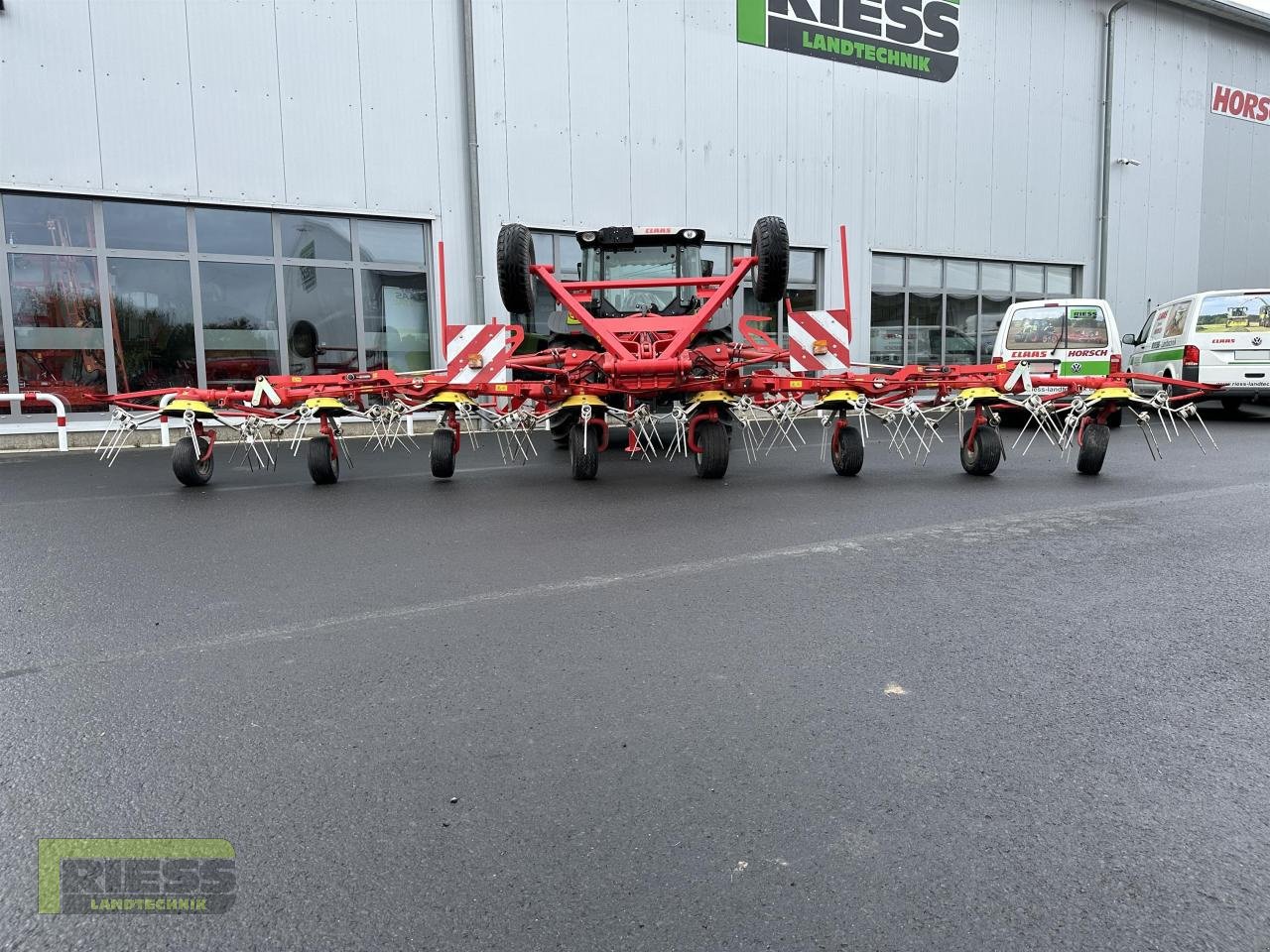 Kreiselheuer del tipo Pöttinger HIT 910 AZ, Gebrauchtmaschine In Homberg/Ohm - Maulbach (Immagine 10)