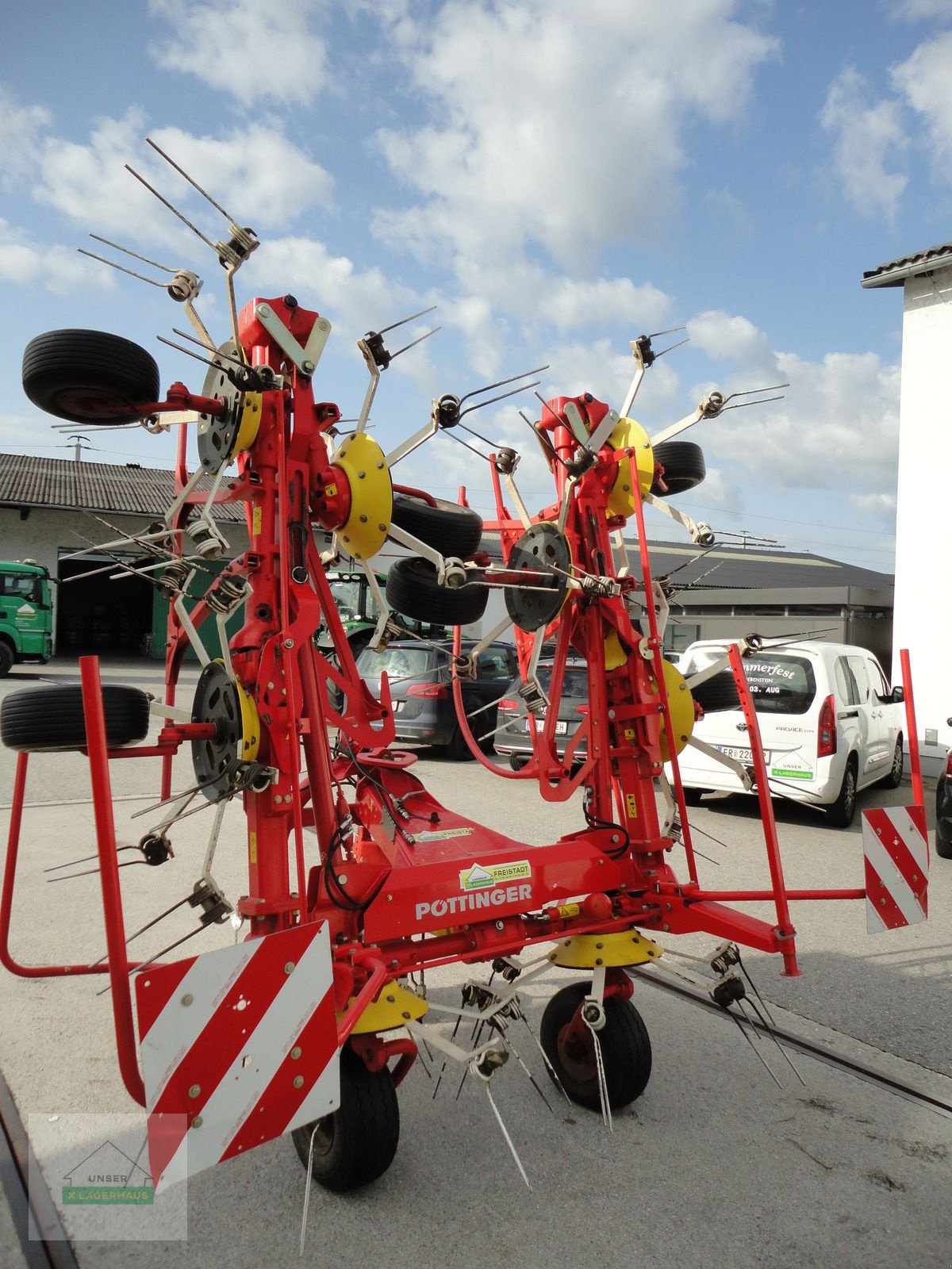 Kreiselheuer Türe ait Pöttinger Hit 910 NZ, Gebrauchtmaschine içinde Freistadt (resim 4)