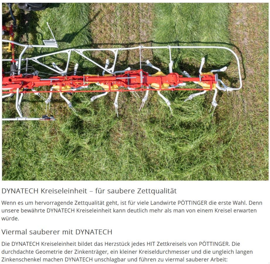 Kreiselheuer typu Pöttinger Hit HT 11100, Neumaschine v Berndorf (Obrázek 3)
