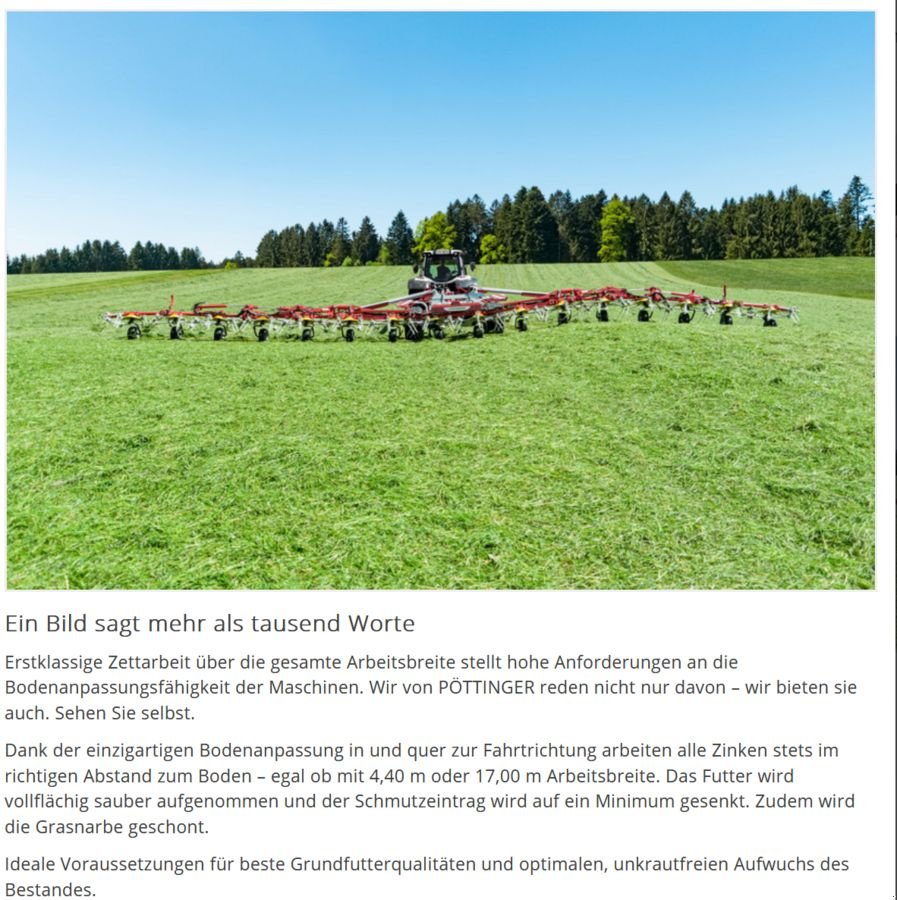 Kreiselheuer typu Pöttinger Hit HT 11100, Neumaschine v Berndorf (Obrázek 4)