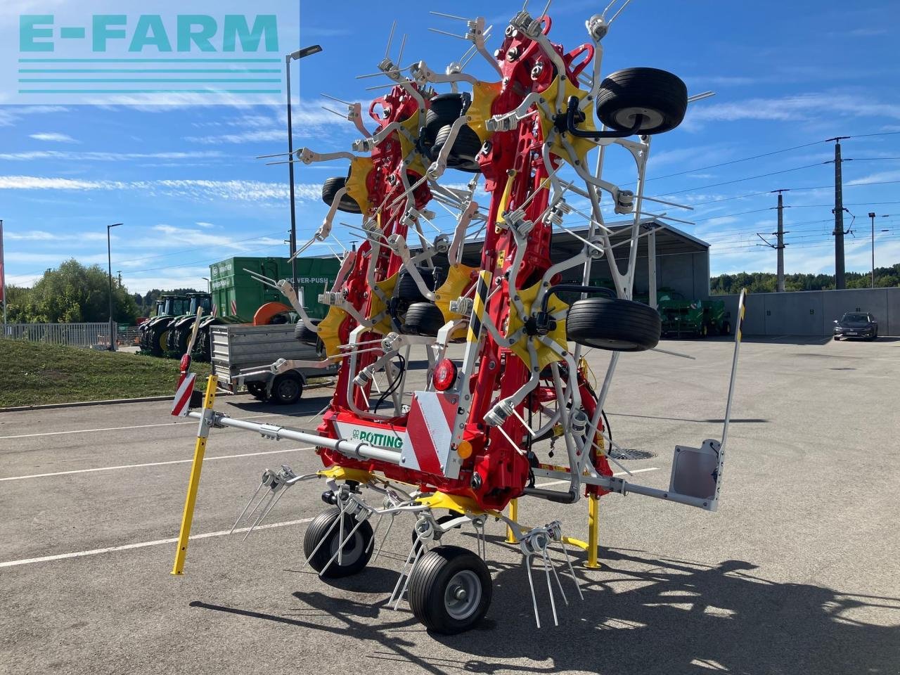 Kreiselheuer of the type Pöttinger HIT V 11100, Gebrauchtmaschine in REDLHAM (Picture 9)