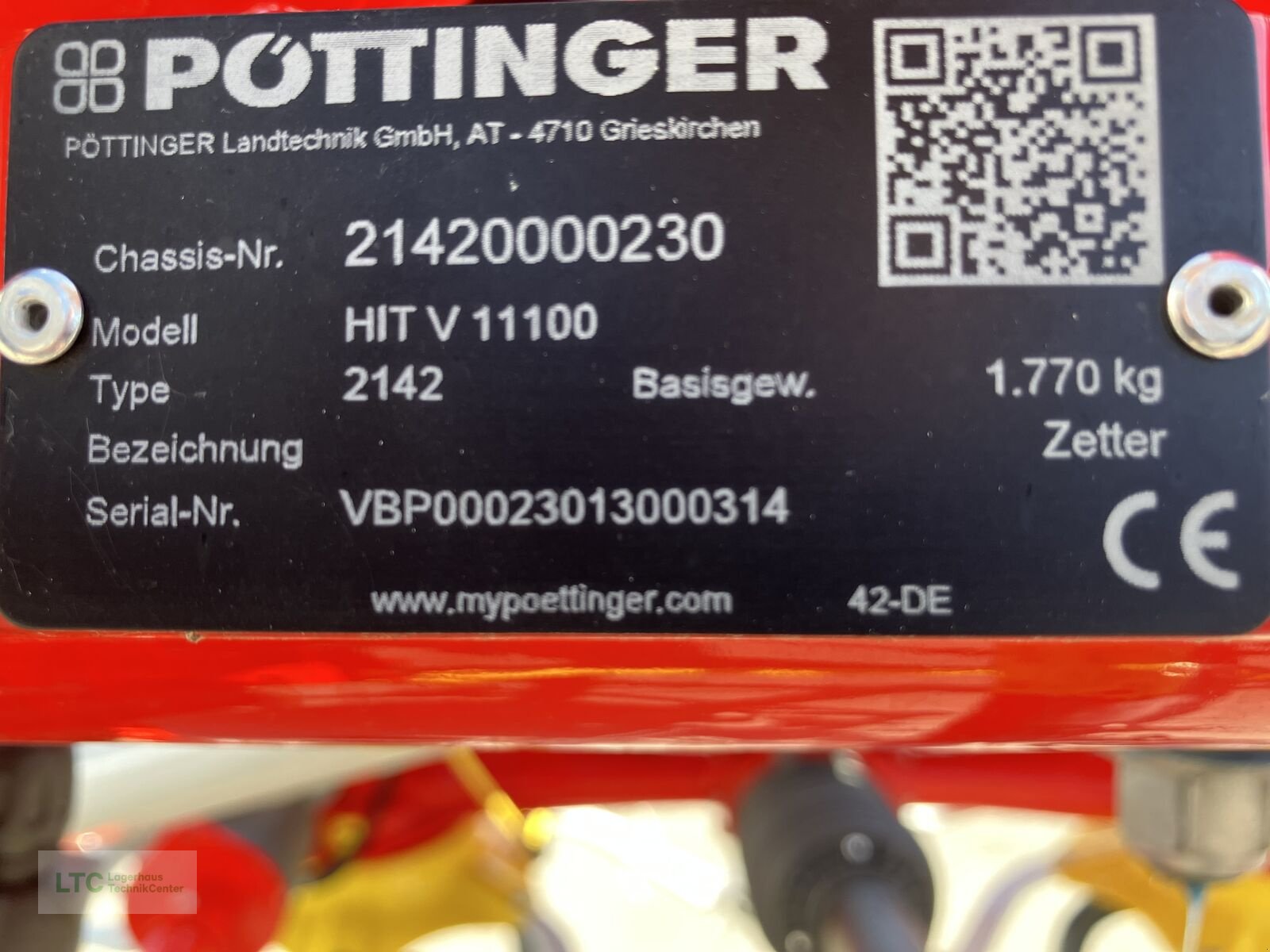 Kreiselheuer typu Pöttinger HIT V 11100, Neumaschine v Redlham (Obrázek 12)