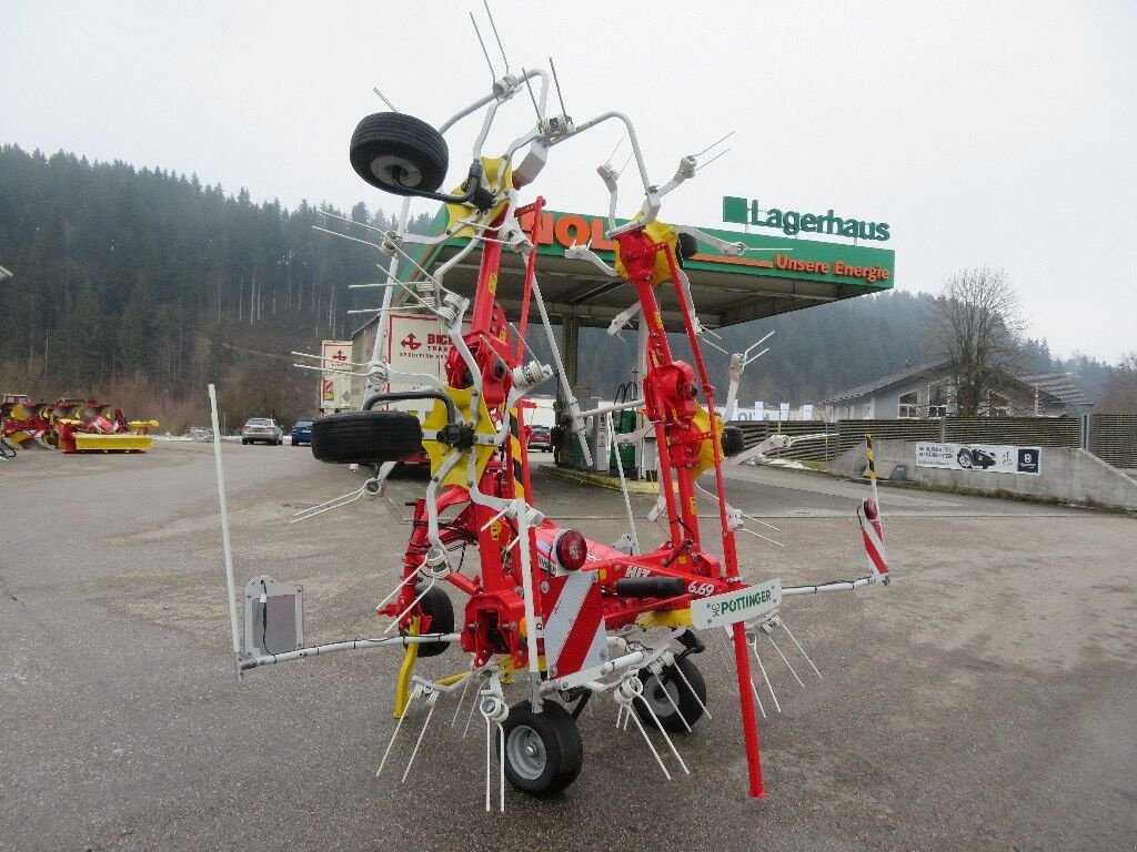 Kreiselheuer Türe ait Pöttinger Hit.6.69, Neumaschine içinde Frankenmarkt (resim 5)
