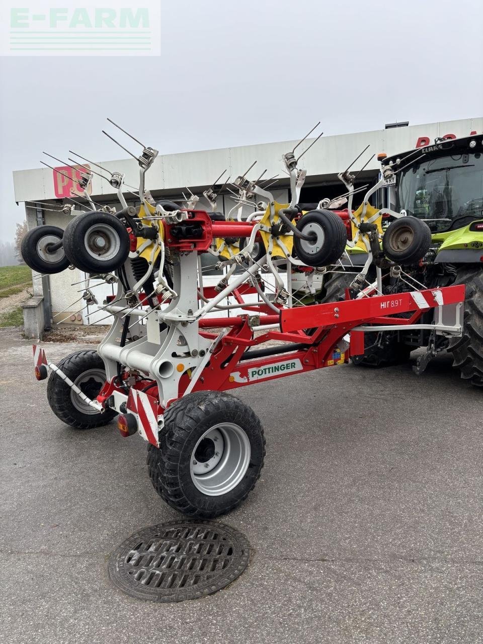 Kreiselheuer typu Pöttinger pöttinger hit 8.9 t, Gebrauchtmaschine v ELIXHAUSEN (Obrázek 5)