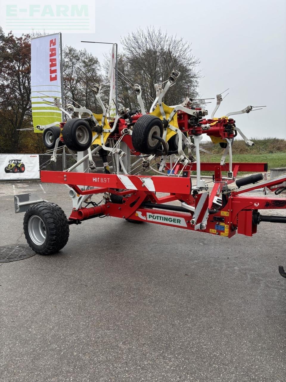 Kreiselheuer typu Pöttinger pöttinger hit 8.9 t, Gebrauchtmaschine v ELIXHAUSEN (Obrázek 7)