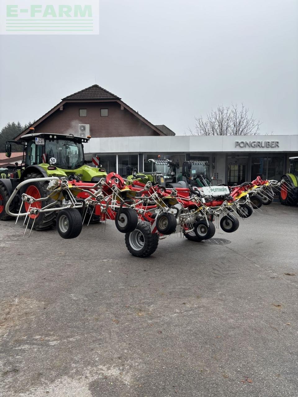 Kreiselheuer typu Pöttinger pöttinger hit 8.9 t, Gebrauchtmaschine v ELIXHAUSEN (Obrázek 10)