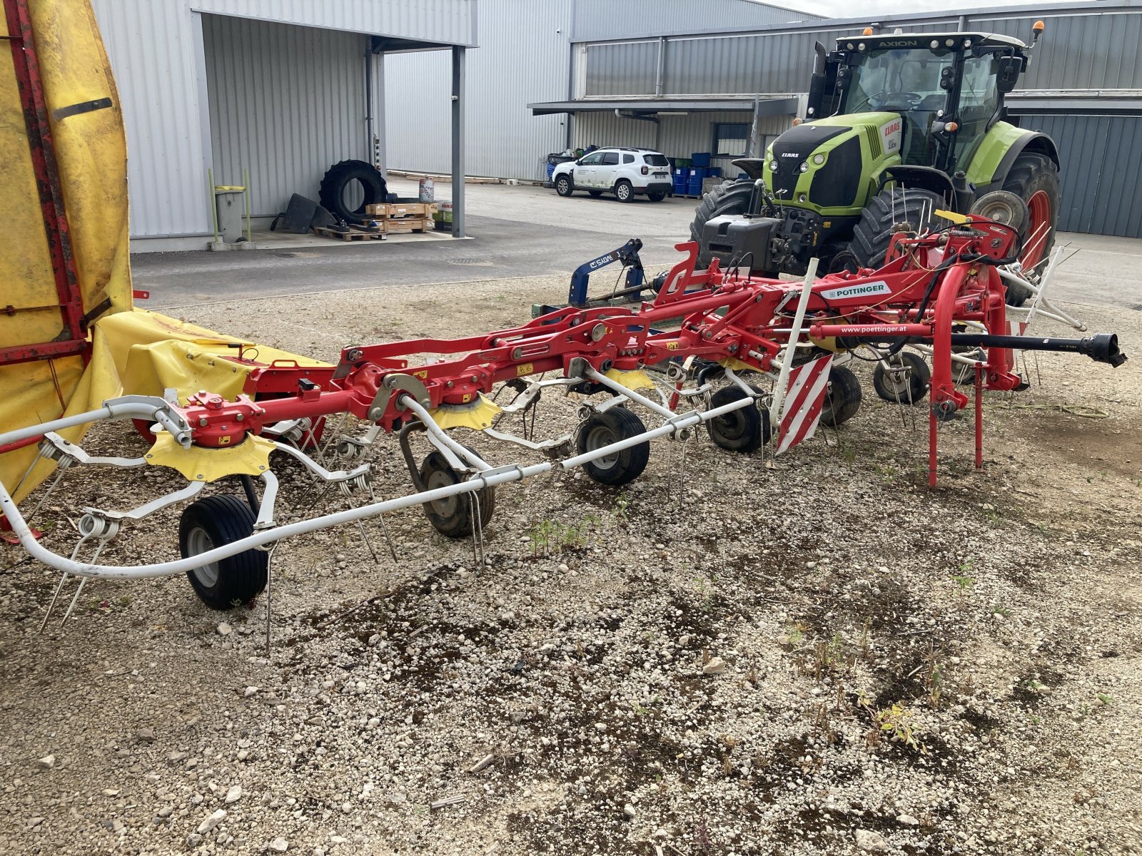 Kreiselheuer Türe ait Pöttinger POTTINGER HIT 8.91, Gebrauchtmaschine içinde LAIGNES (resim 1)