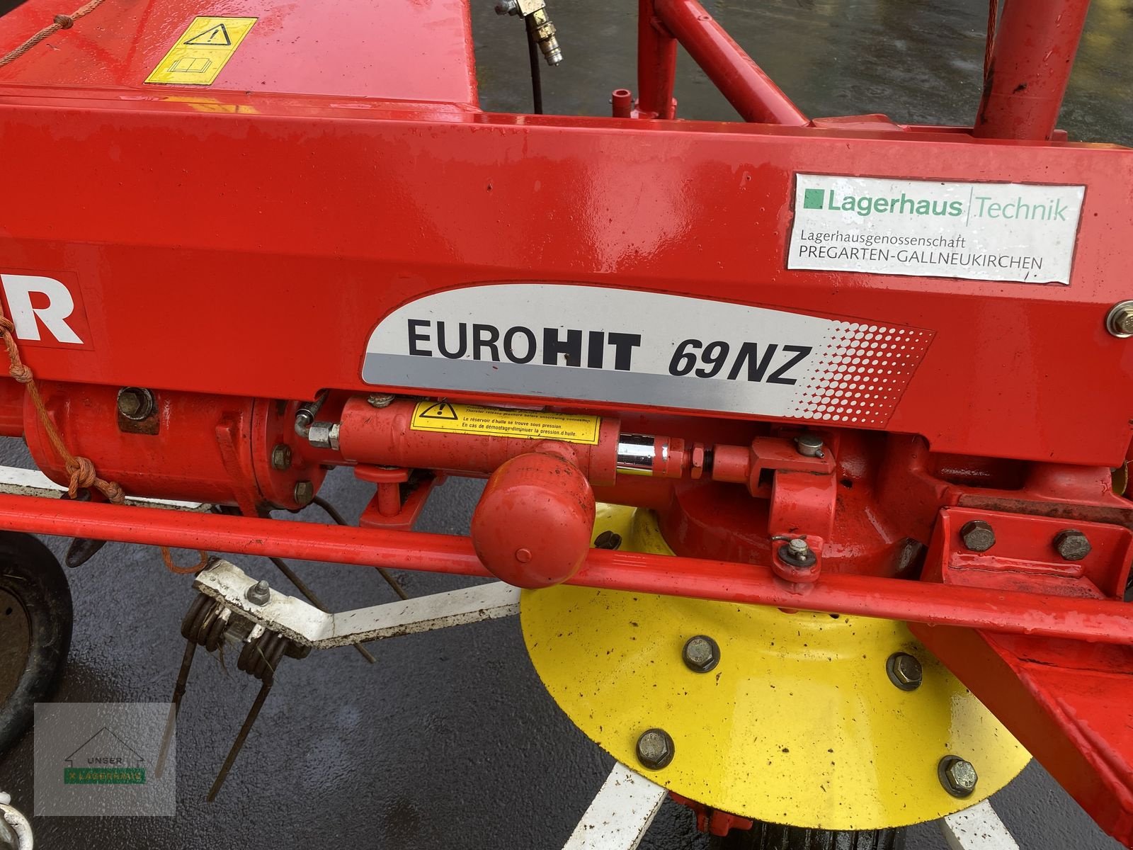 Kreiselheuer of the type Pöttinger Zettkreisel Hit 69 NZ, Gebrauchtmaschine in Wartberg (Picture 5)