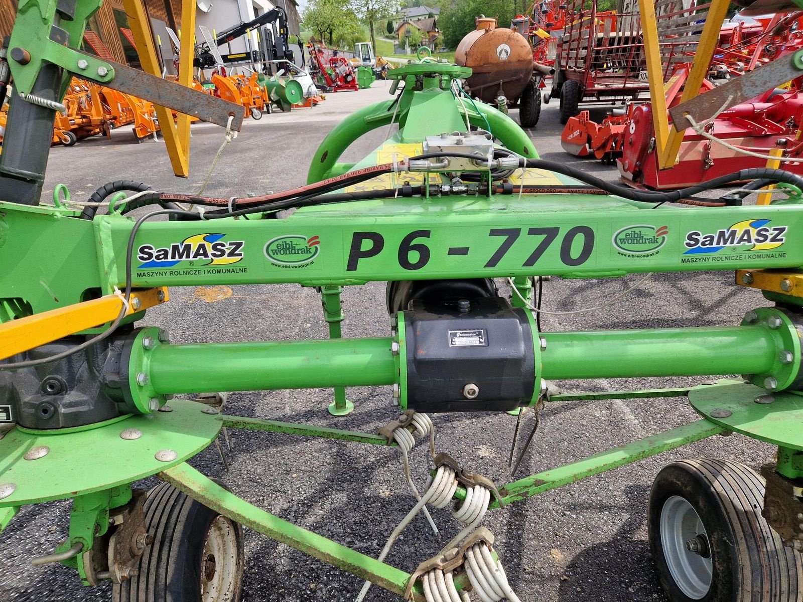 Kreiselheuer typu SaMASZ P6-770, Gebrauchtmaschine v Grünbach (Obrázek 4)