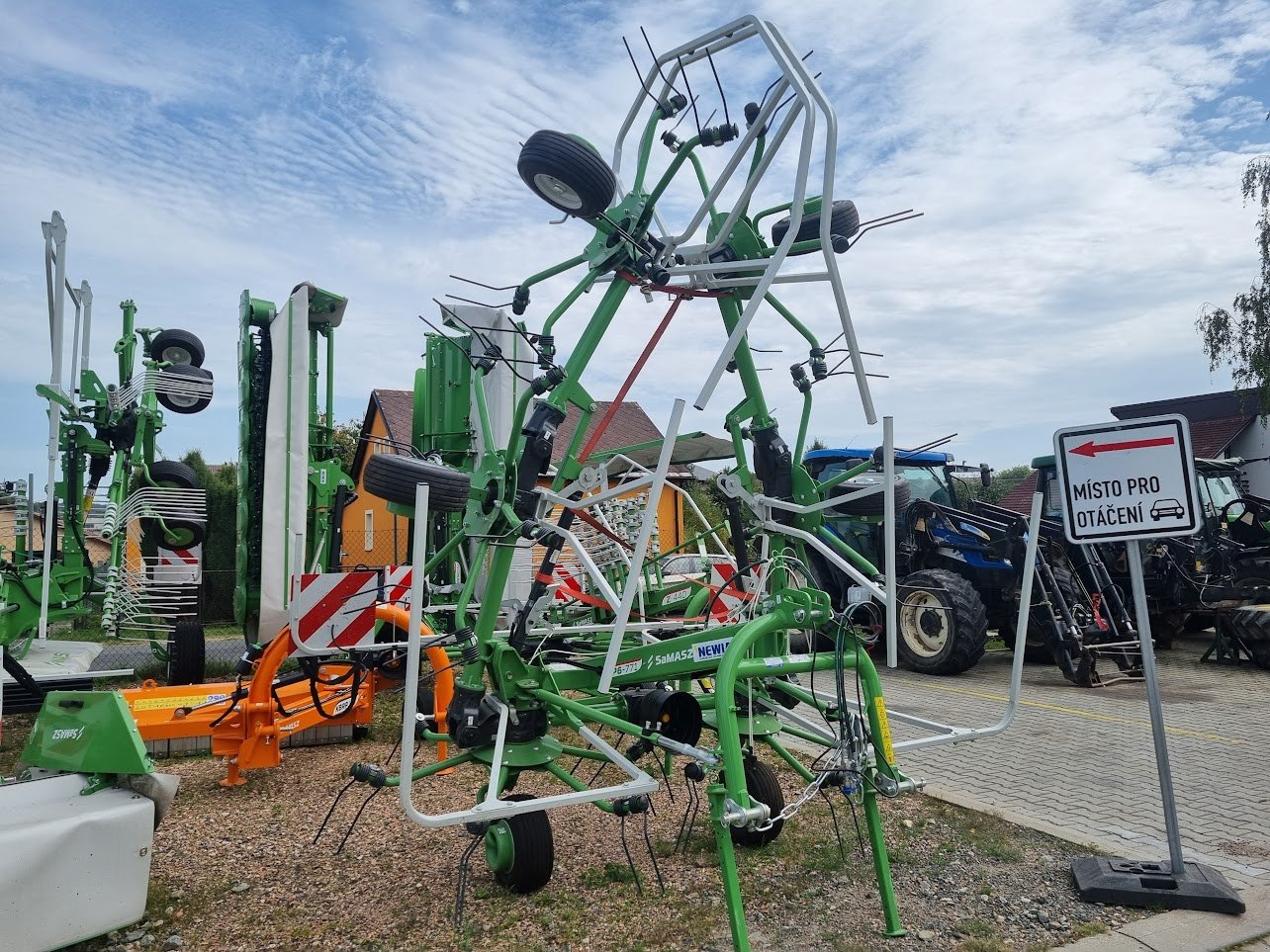 Kreiselheuer typu SaMASZ P6-771, Neumaschine v Stankov (Obrázek 2)