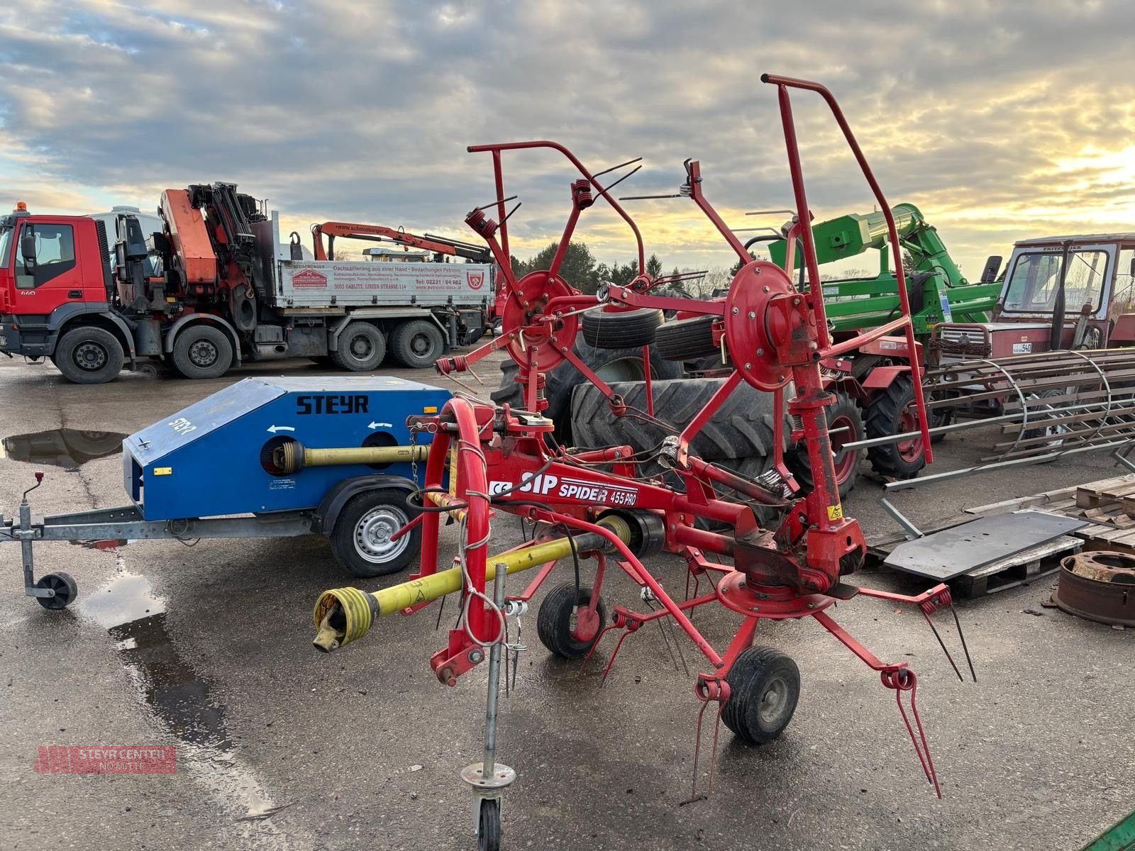Kreiselheuer del tipo SIP Kreiselheuer Spider 455 Pro, Gebrauchtmaschine en St. Pölten (Imagen 2)