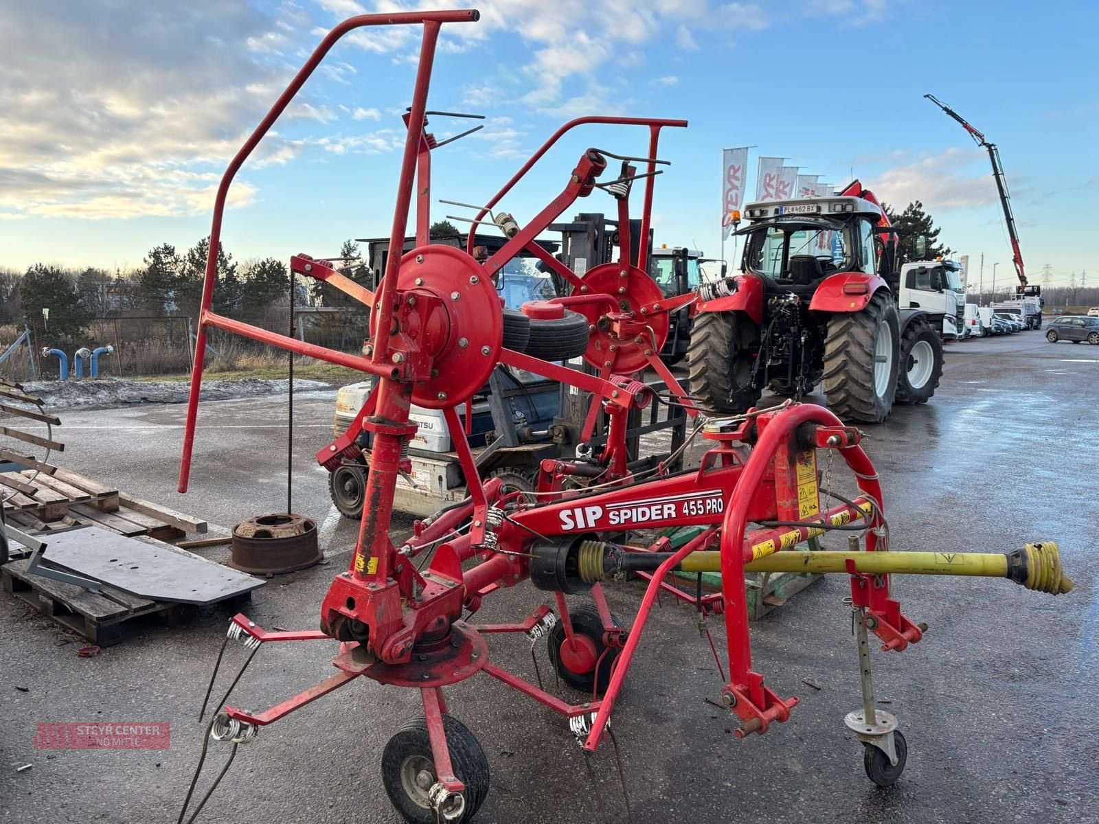 Kreiselheuer del tipo SIP Kreiselheuer Spider 455 Pro, Gebrauchtmaschine en St. Pölten (Imagen 4)