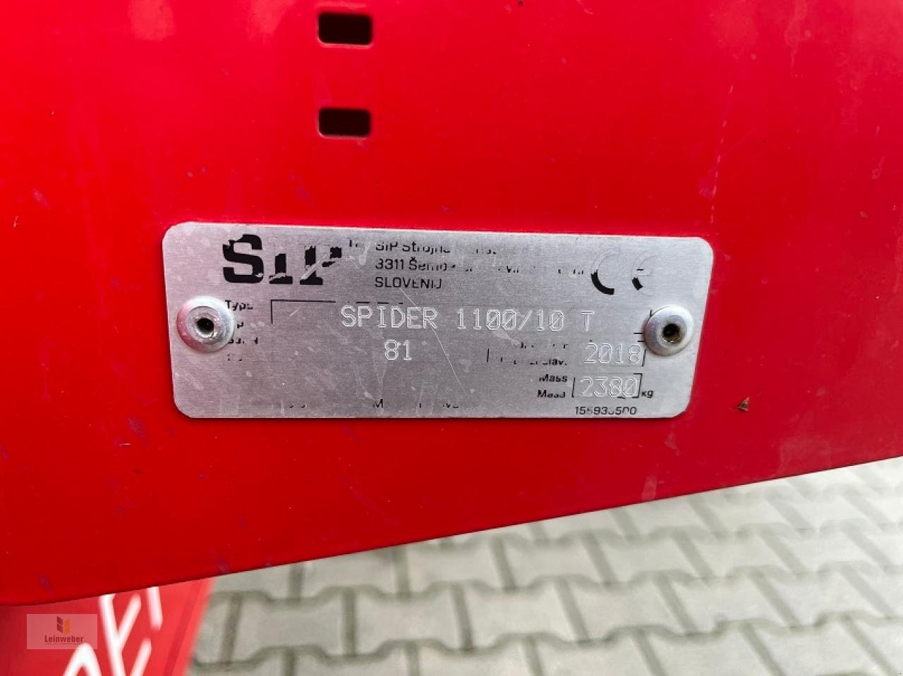 Kreiselheuer des Typs SIP Spider 1100/10 T, Gebrauchtmaschine in Neuhof - Dorfborn (Bild 7)