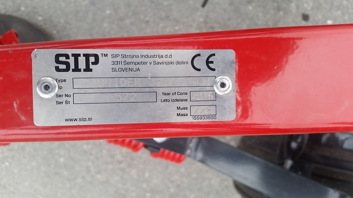 Kreiselheuer typu SIP Spider 350 Alpin, Neumaschine v Bezau (Obrázek 8)