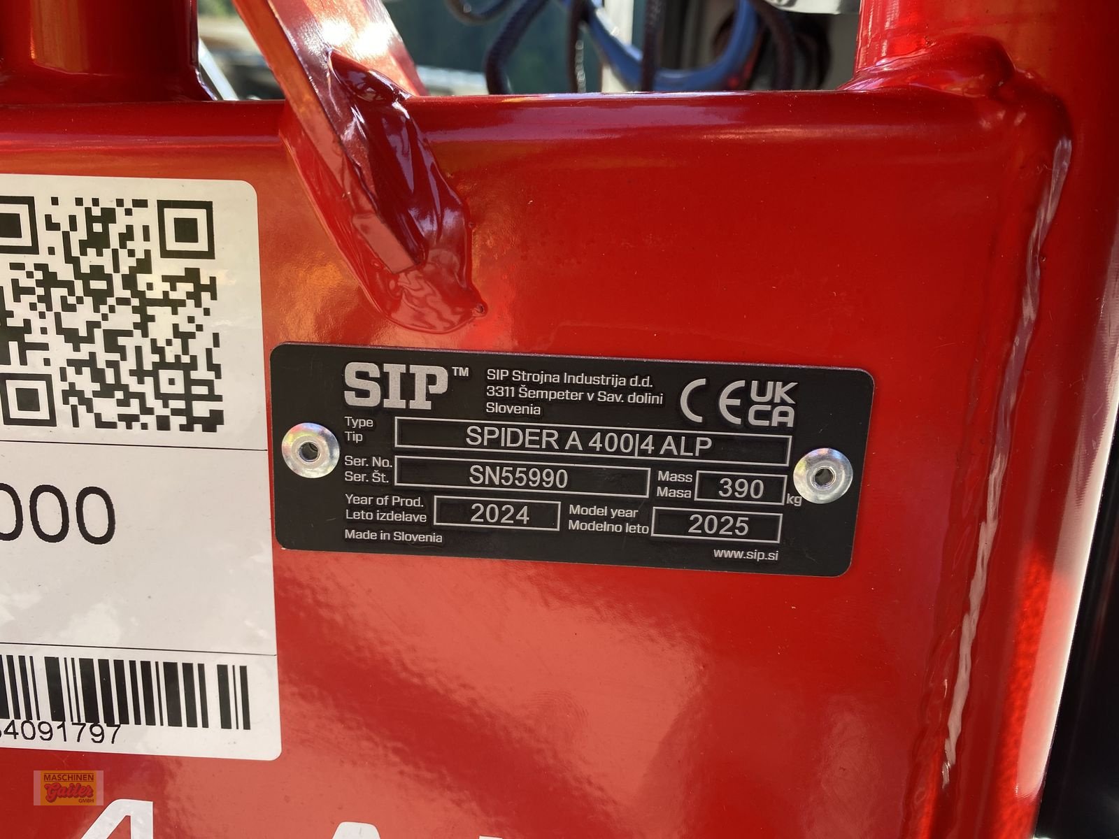 Kreiselheuer tip SIP Spider 400/4 Alp mit Schwenkbock, Neumaschine in Kötschach (Poză 19)