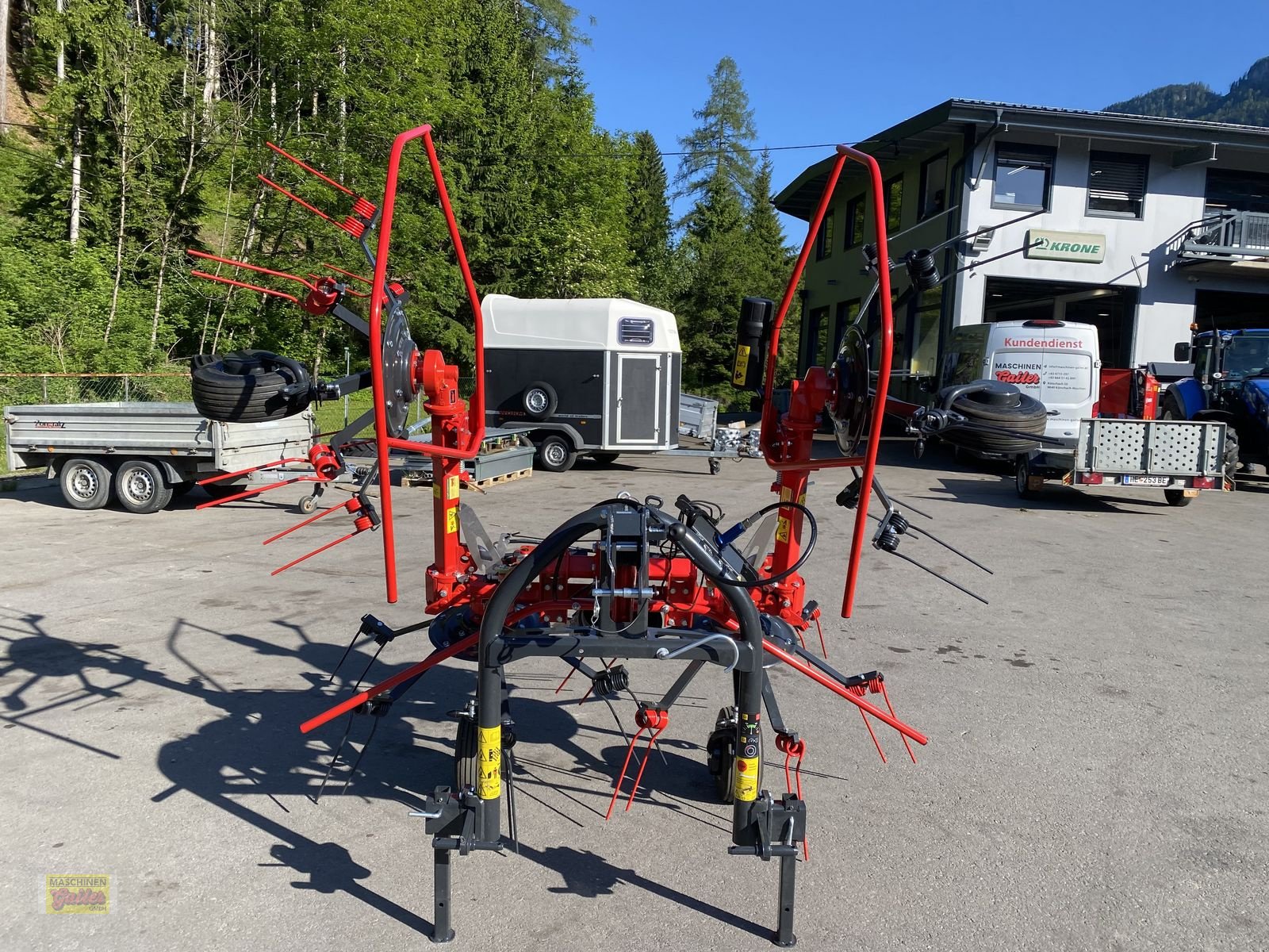 Kreiselheuer tip SIP Spider 400/4 Alp mit Schwenkbock, Neumaschine in Kötschach (Poză 8)