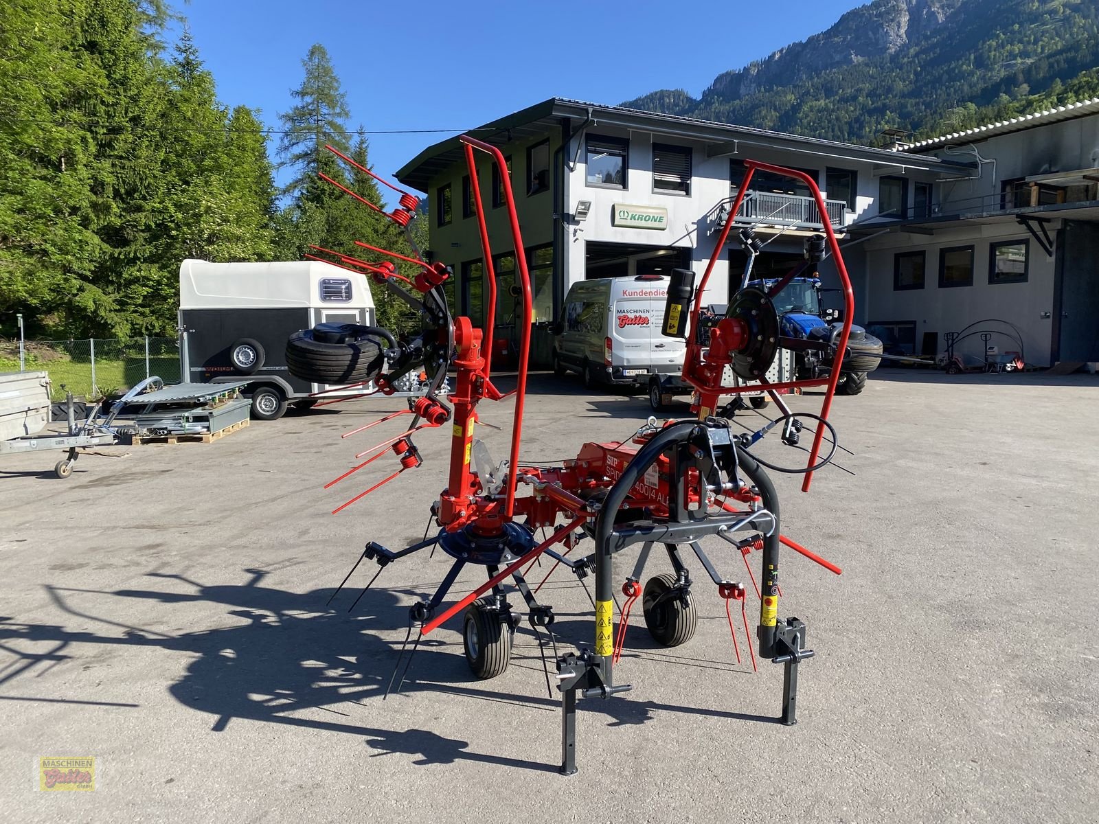 Kreiselheuer tip SIP Spider 400/4 Alp mit Schwenkbock, Neumaschine in Kötschach (Poză 5)