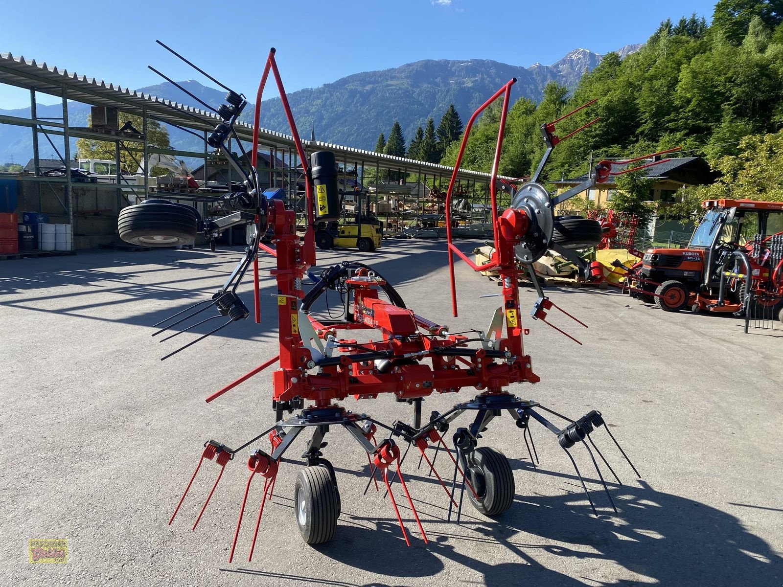 Kreiselheuer tip SIP Spider 400/4 Alp mit Schwenkbock, Neumaschine in Kötschach (Poză 11)