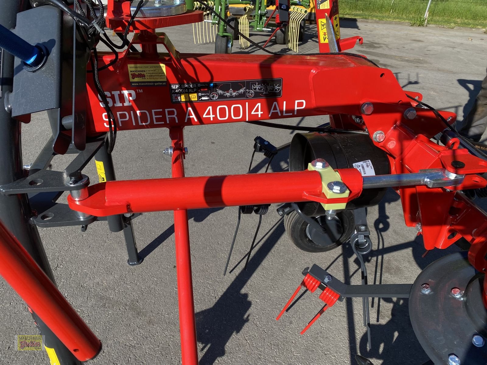 Kreiselheuer tip SIP Spider 400/4 Alp mit Schwenkbock, Neumaschine in Kötschach (Poză 15)
