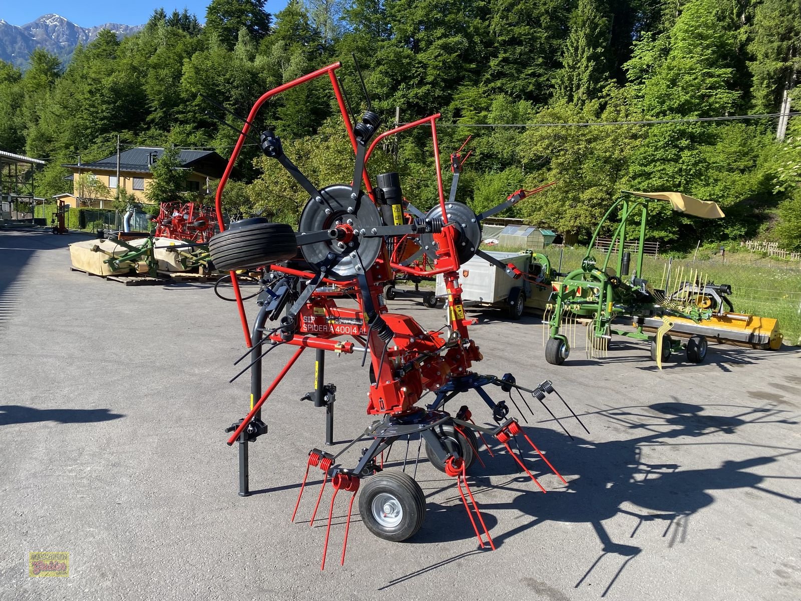 Kreiselheuer tip SIP Spider 400/4 Alp mit Schwenkbock, Neumaschine in Kötschach (Poză 10)