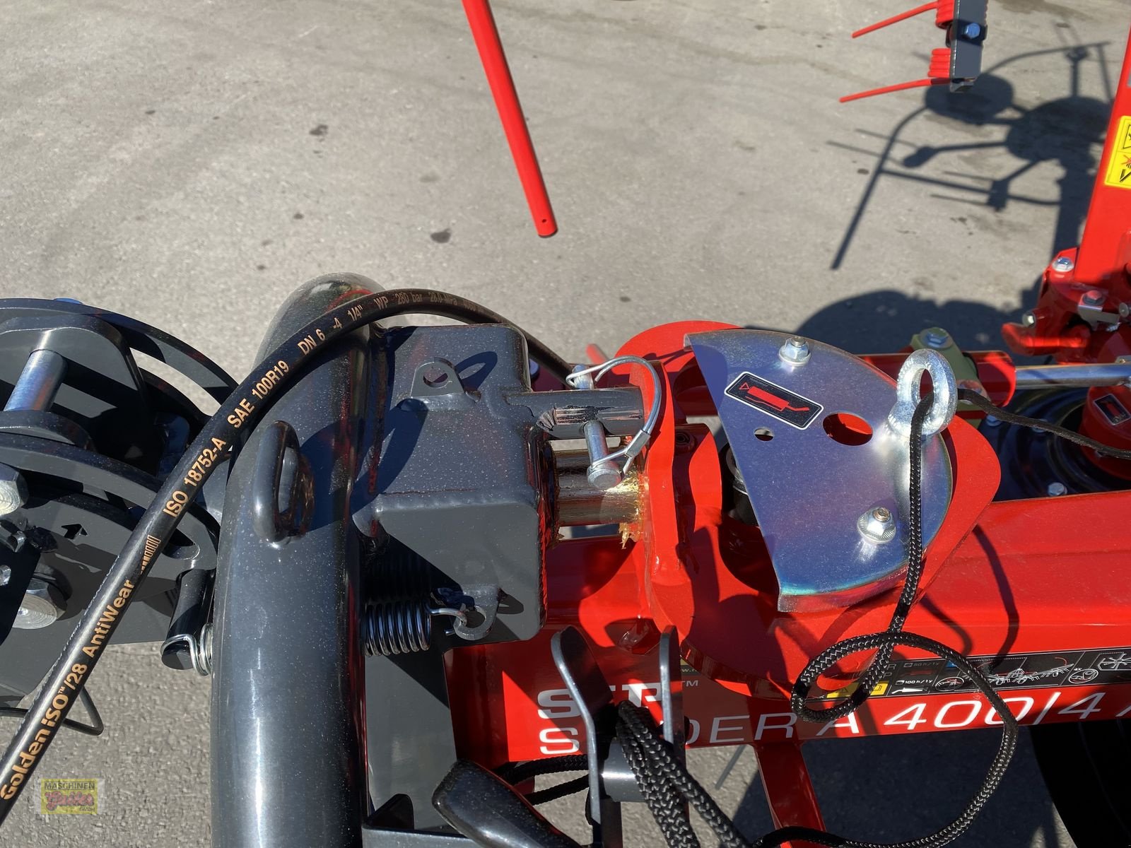 Kreiselheuer tip SIP Spider 400/4 Alp mit Schwenkbock, Neumaschine in Kötschach (Poză 21)