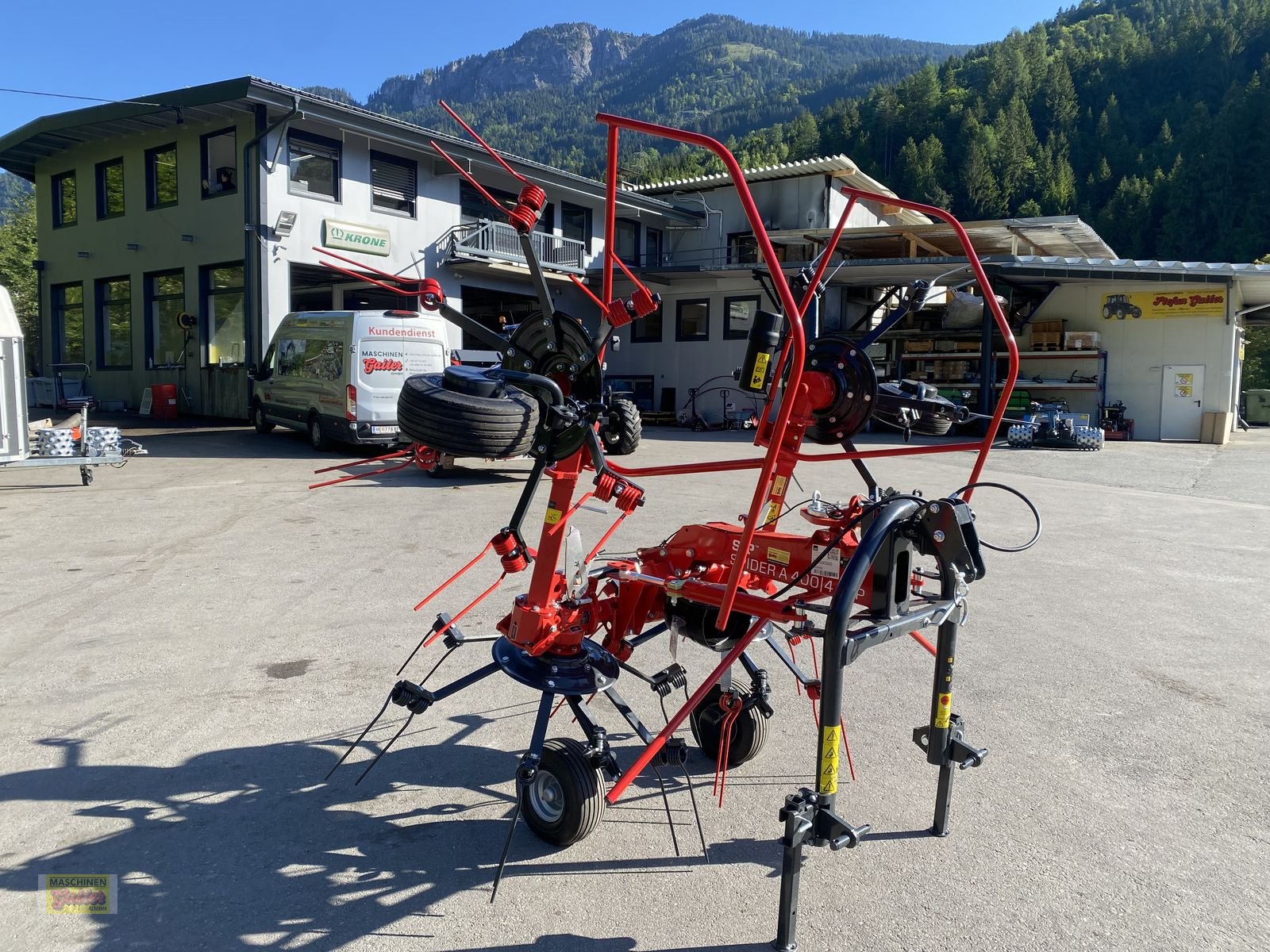 Kreiselheuer tip SIP Spider 400/4 Alp mit Schwenkbock, Neumaschine in Kötschach (Poză 7)