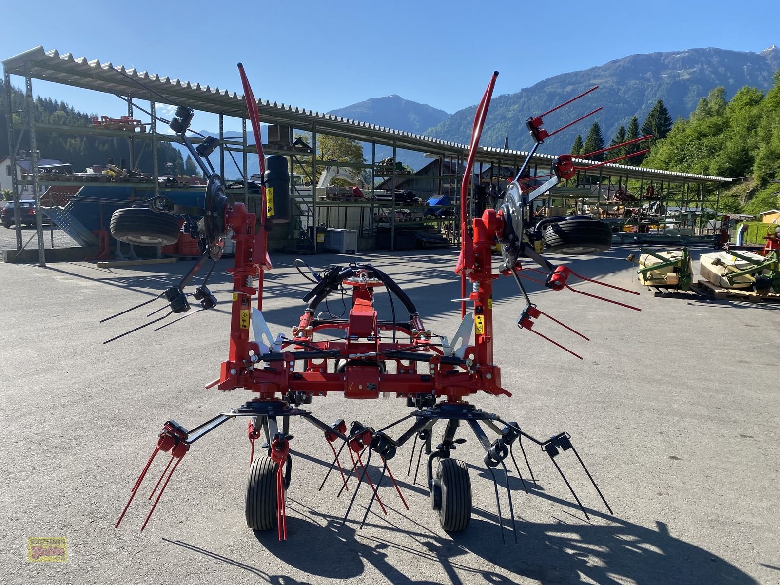 Kreiselheuer tip SIP Spider 400/4 Alp mit Schwenkbock, Neumaschine in Kötschach (Poză 12)