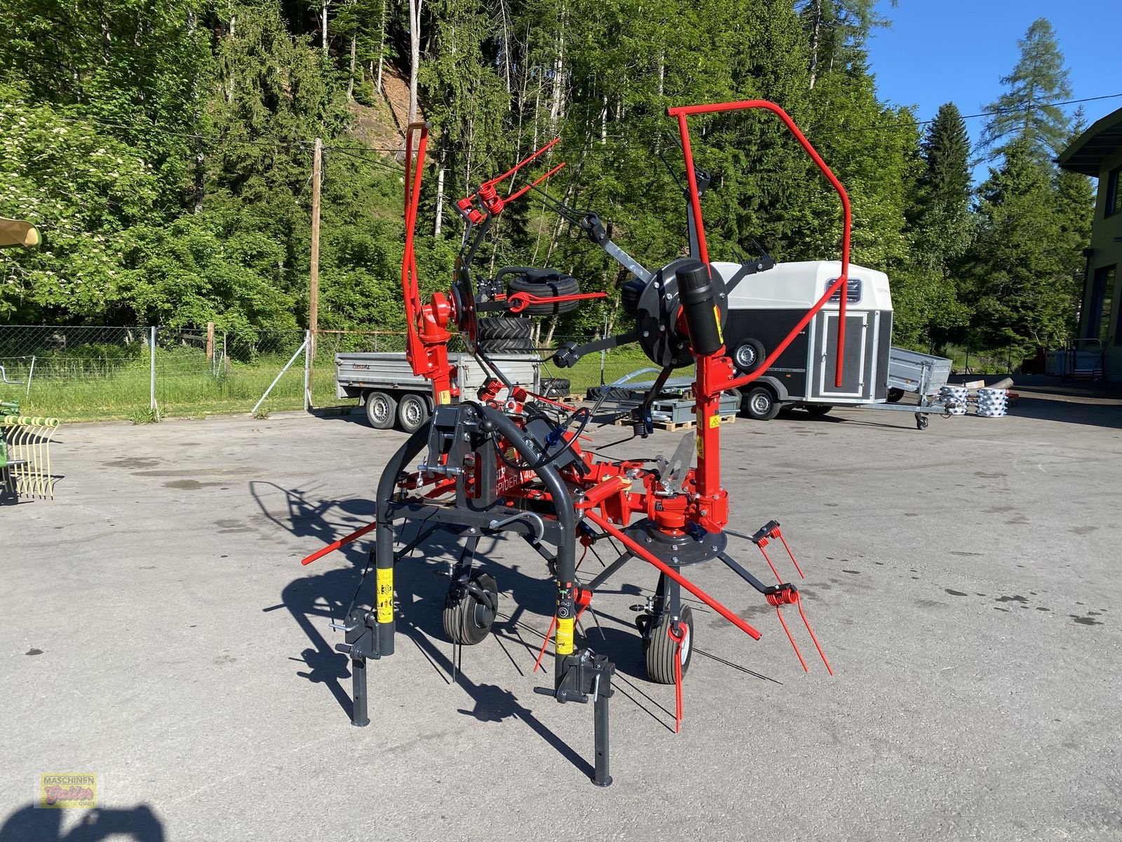 Kreiselheuer tip SIP Spider 400/4 Alp mit Schwenkbock, Neumaschine in Kötschach (Poză 2)
