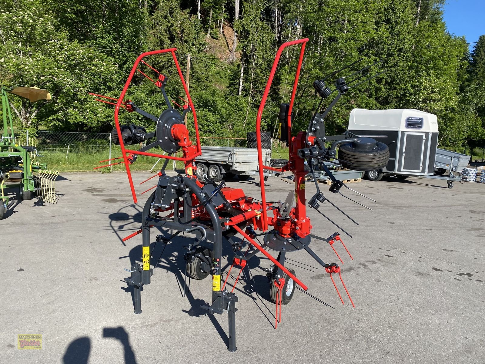 Kreiselheuer tip SIP Spider 400/4 Alp mit Schwenkbock, Neumaschine in Kötschach (Poză 9)