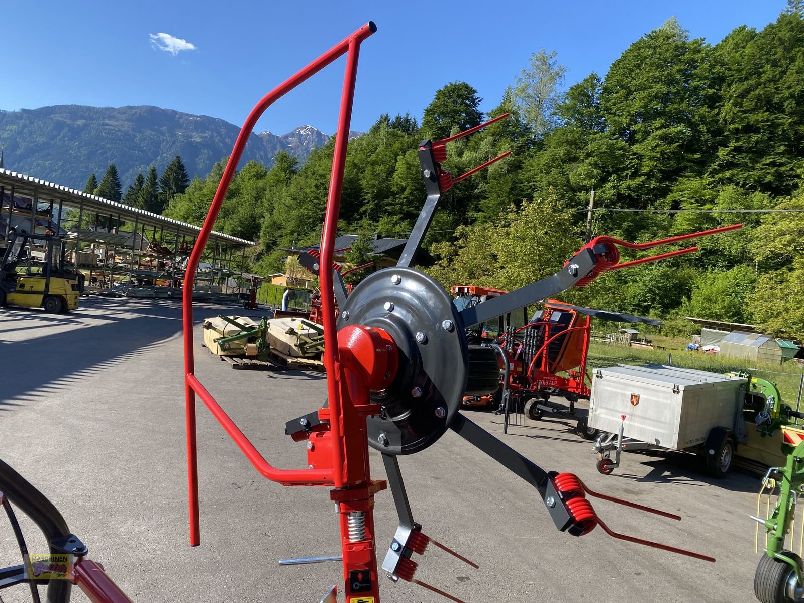 Kreiselheuer tip SIP Spider 400/4 Alp mit Schwenkbock, Neumaschine in Kötschach (Poză 14)