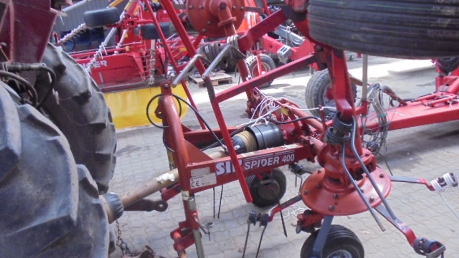 Kreiselheuer del tipo SIP Spider 400 H, Gebrauchtmaschine In Rønde (Immagine 4)