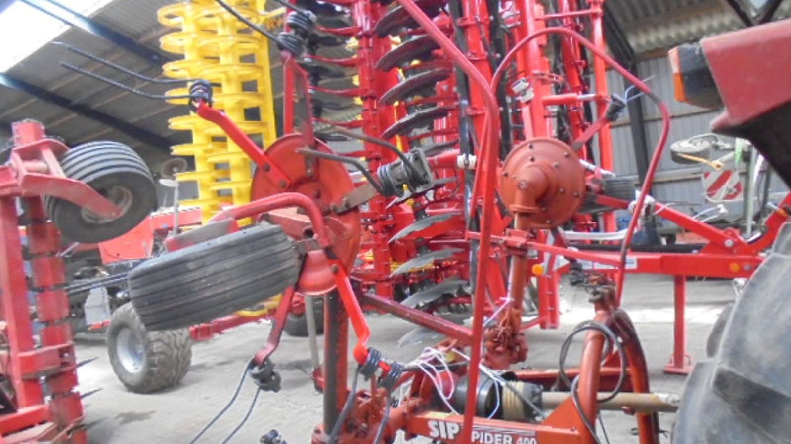 Kreiselheuer del tipo SIP Spider 400 H, Gebrauchtmaschine In Rønde (Immagine 2)