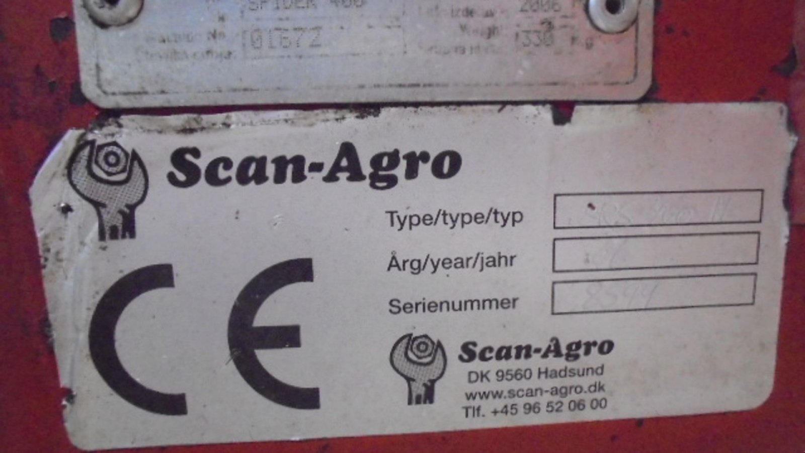 Kreiselheuer del tipo SIP Spider 400 H, Gebrauchtmaschine In Rønde (Immagine 5)