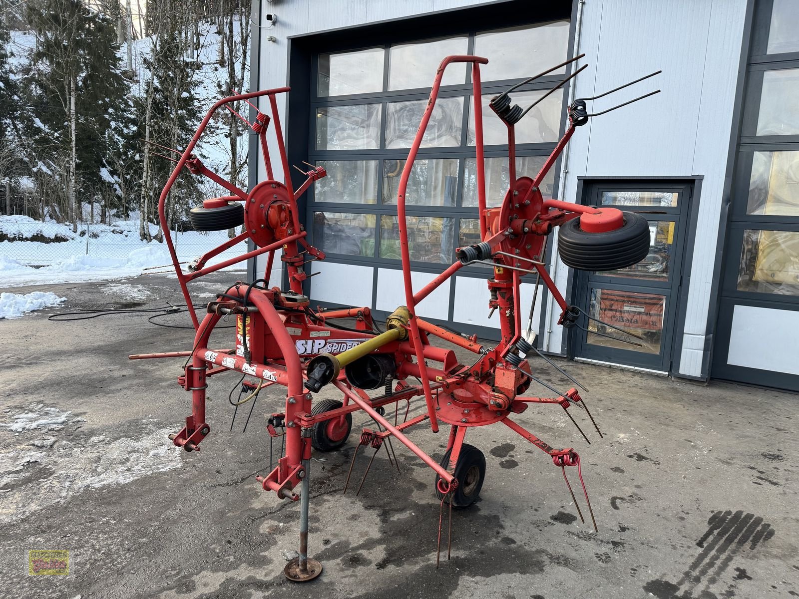 Kreiselheuer типа SIP Spider 455 Pro Kreiselzettwender mit Schwenkbock, Gebrauchtmaschine в Kötschach (Фотография 24)