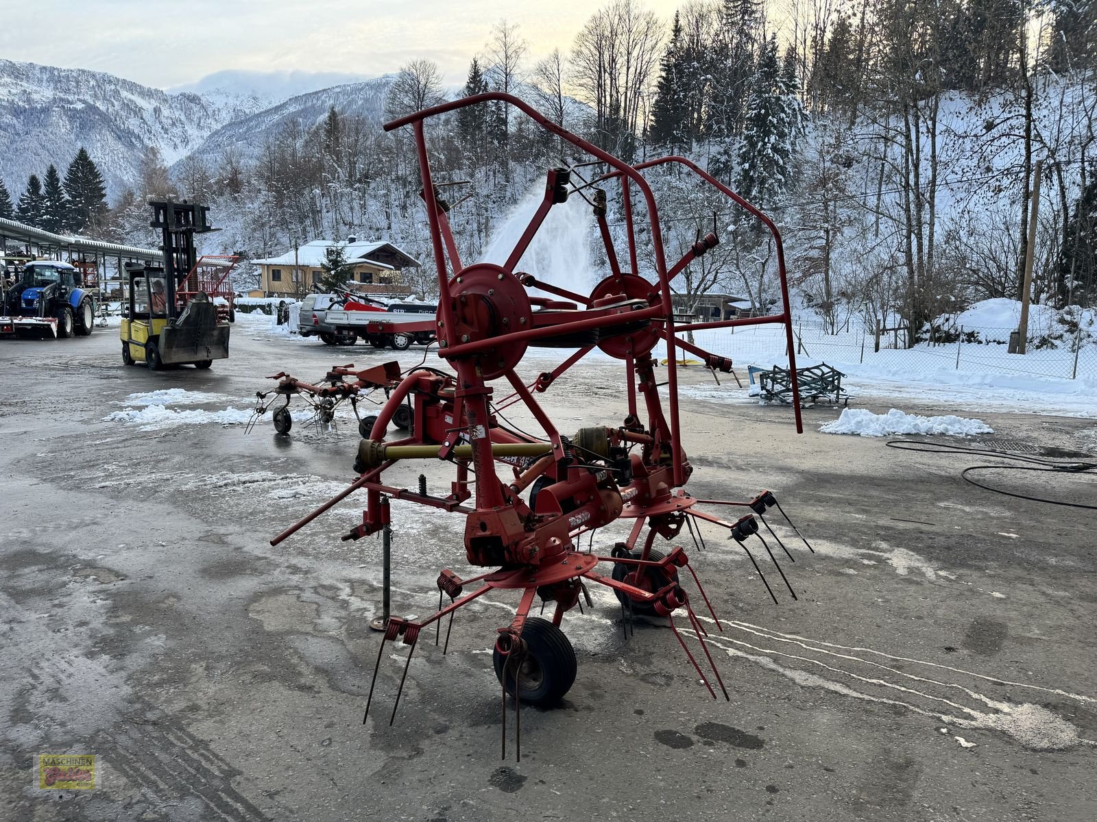 Kreiselheuer типа SIP Spider 455 Pro Kreiselzettwender mit Schwenkbock, Gebrauchtmaschine в Kötschach (Фотография 11)