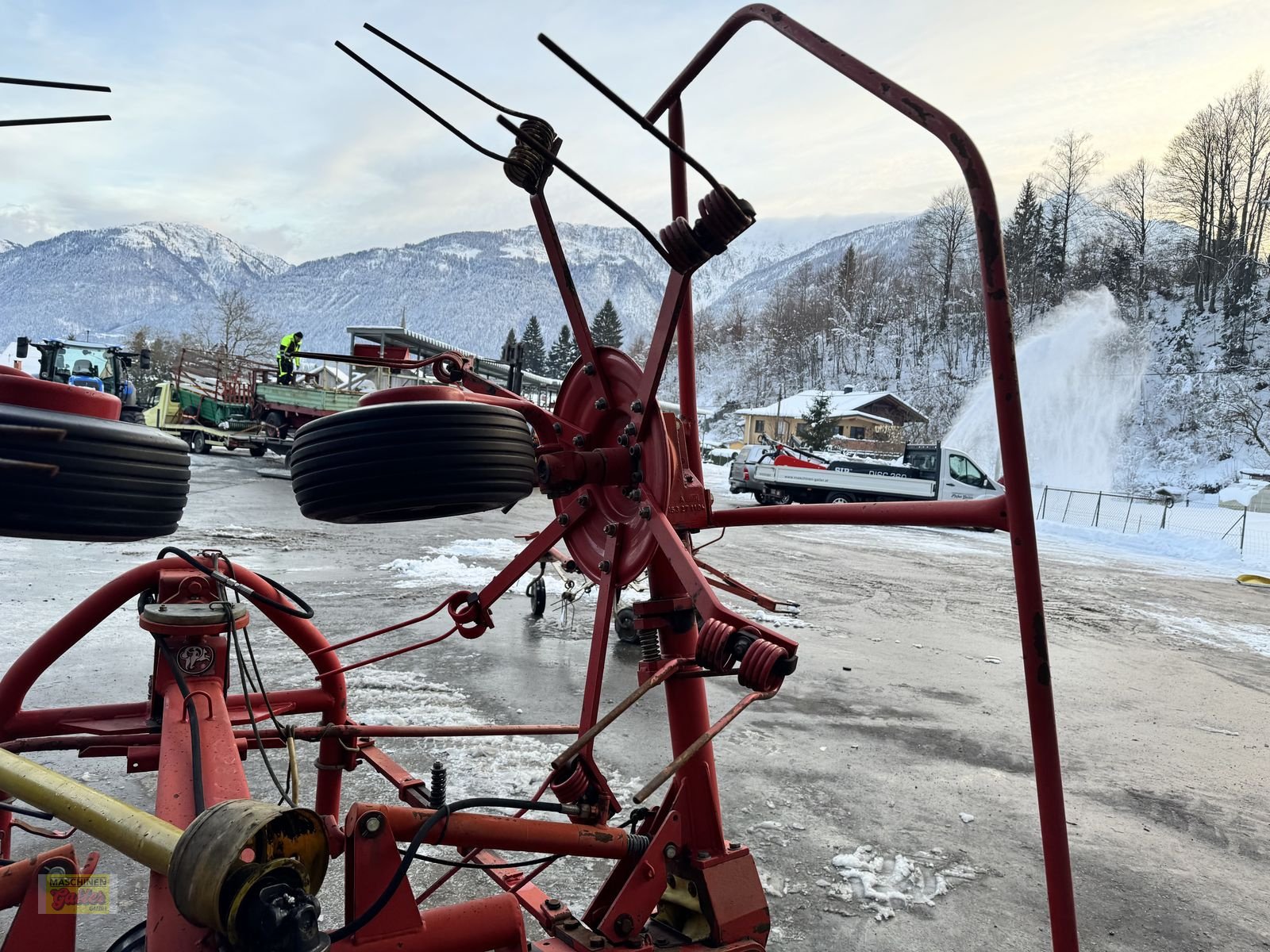 Kreiselheuer типа SIP Spider 455 Pro Kreiselzettwender mit Schwenkbock, Gebrauchtmaschine в Kötschach (Фотография 18)