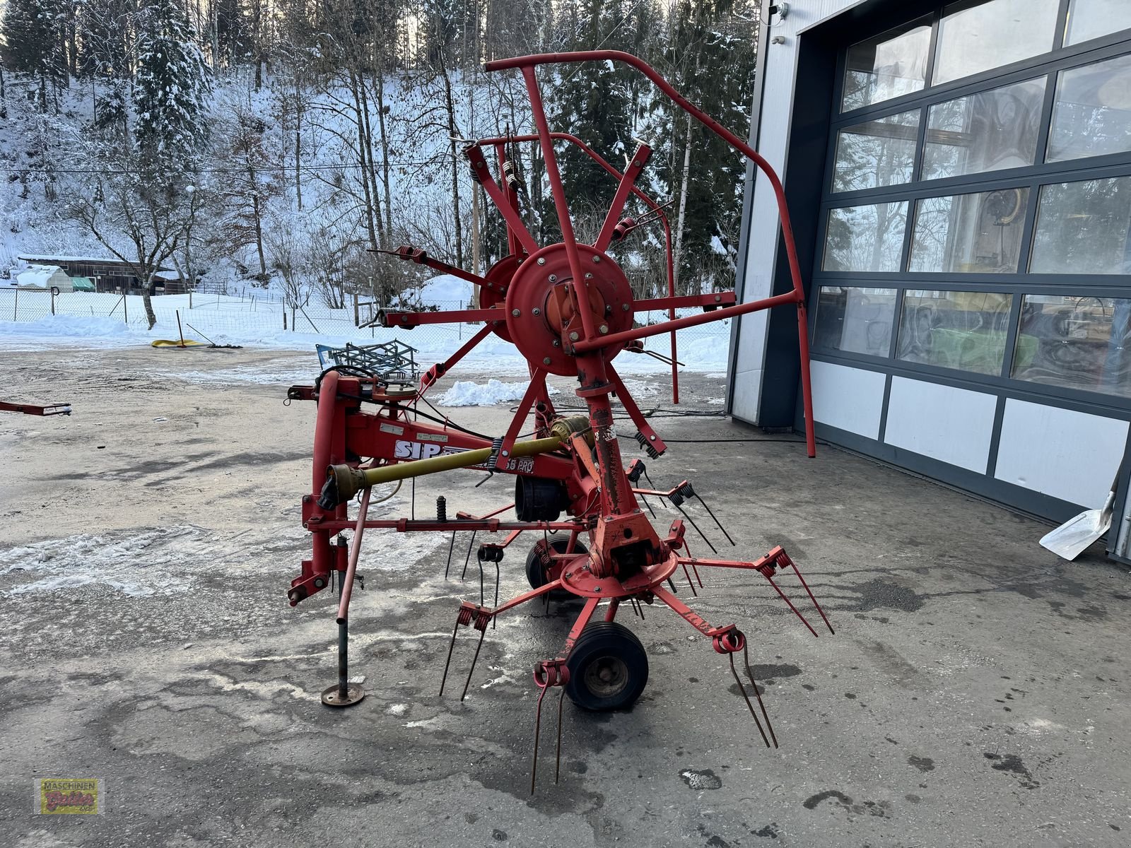 Kreiselheuer типа SIP Spider 455 Pro Kreiselzettwender mit Schwenkbock, Gebrauchtmaschine в Kötschach (Фотография 10)