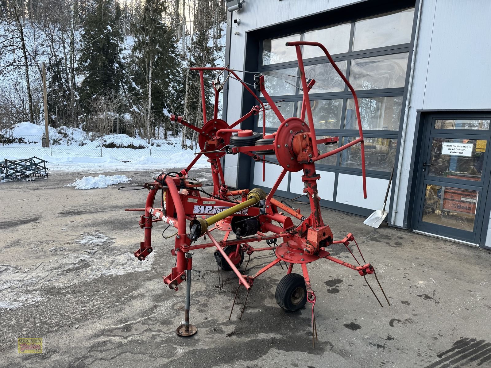 Kreiselheuer типа SIP Spider 455 Pro Kreiselzettwender mit Schwenkbock, Gebrauchtmaschine в Kötschach (Фотография 8)