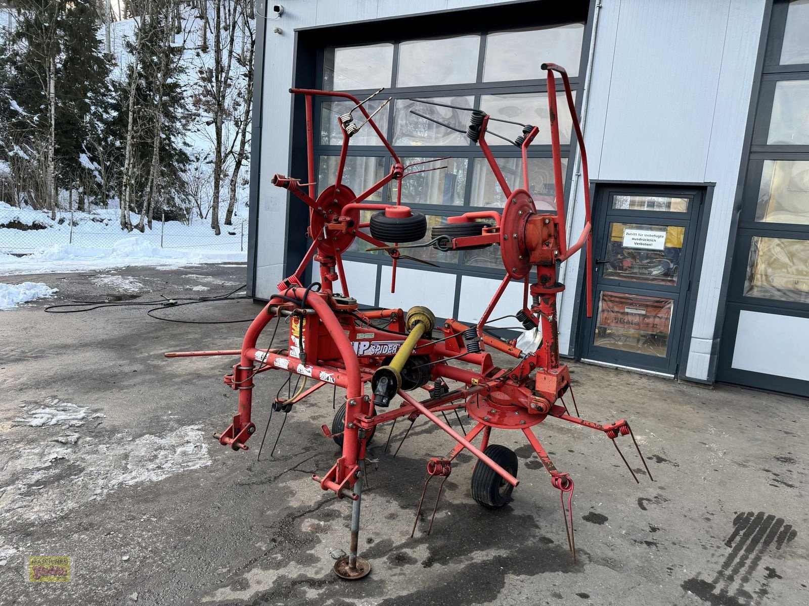 Kreiselheuer типа SIP Spider 455 Pro Kreiselzettwender mit Schwenkbock, Gebrauchtmaschine в Kötschach (Фотография 7)