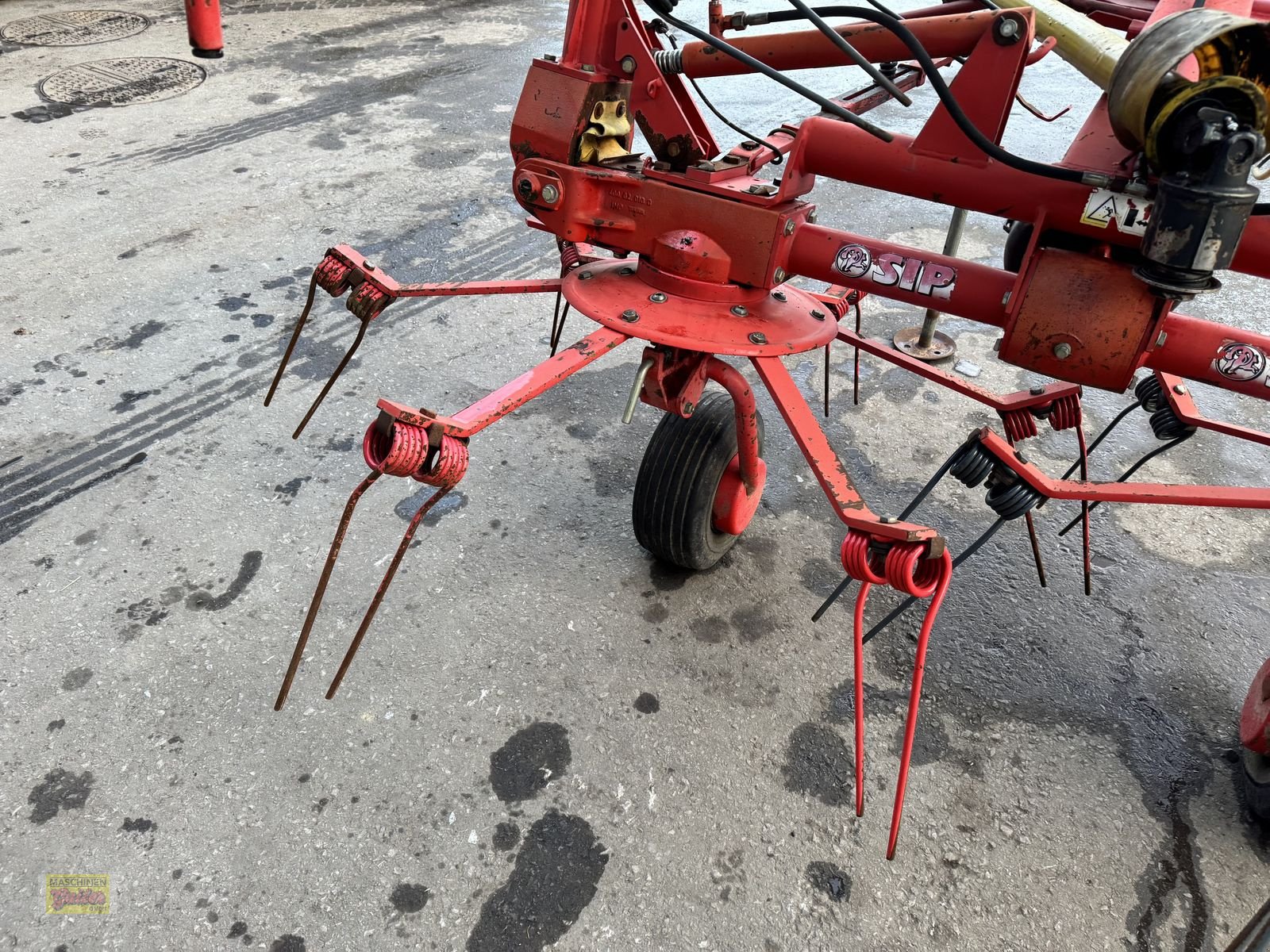 Kreiselheuer типа SIP Spider 455 Pro Kreiselzettwender mit Schwenkbock, Gebrauchtmaschine в Kötschach (Фотография 17)