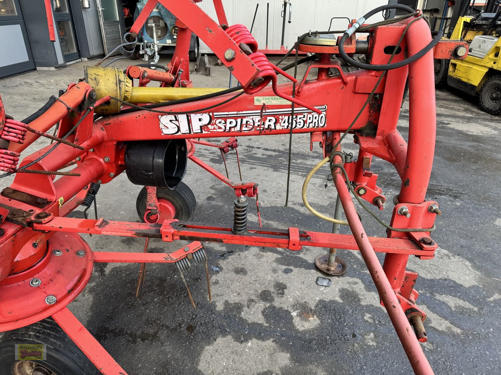 Kreiselheuer типа SIP Spider 455 Pro Kreiselzettwender mit Schwenkbock, Gebrauchtmaschine в Kötschach (Фотография 19)