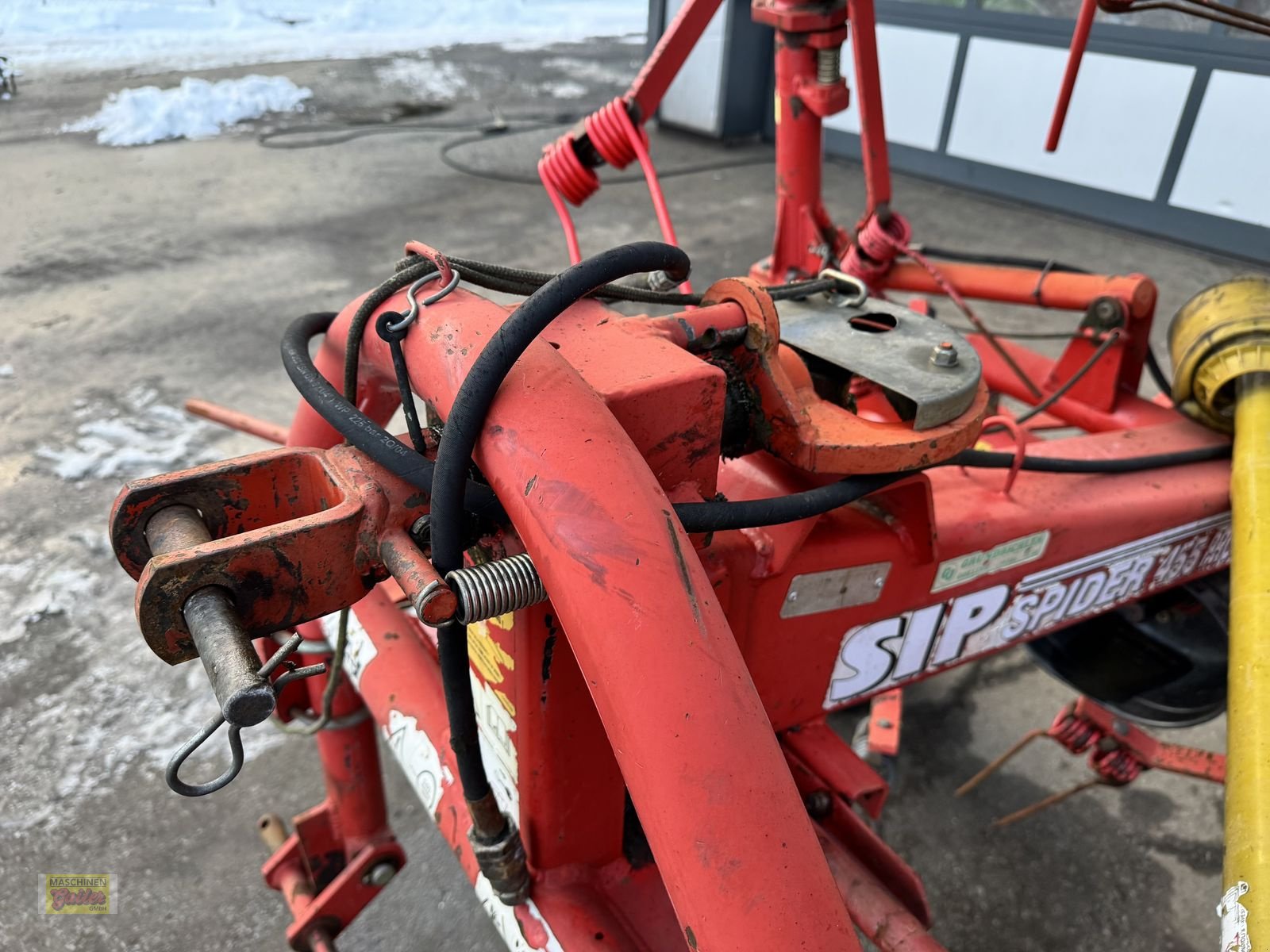 Kreiselheuer типа SIP Spider 455 Pro Kreiselzettwender mit Schwenkbock, Gebrauchtmaschine в Kötschach (Фотография 21)