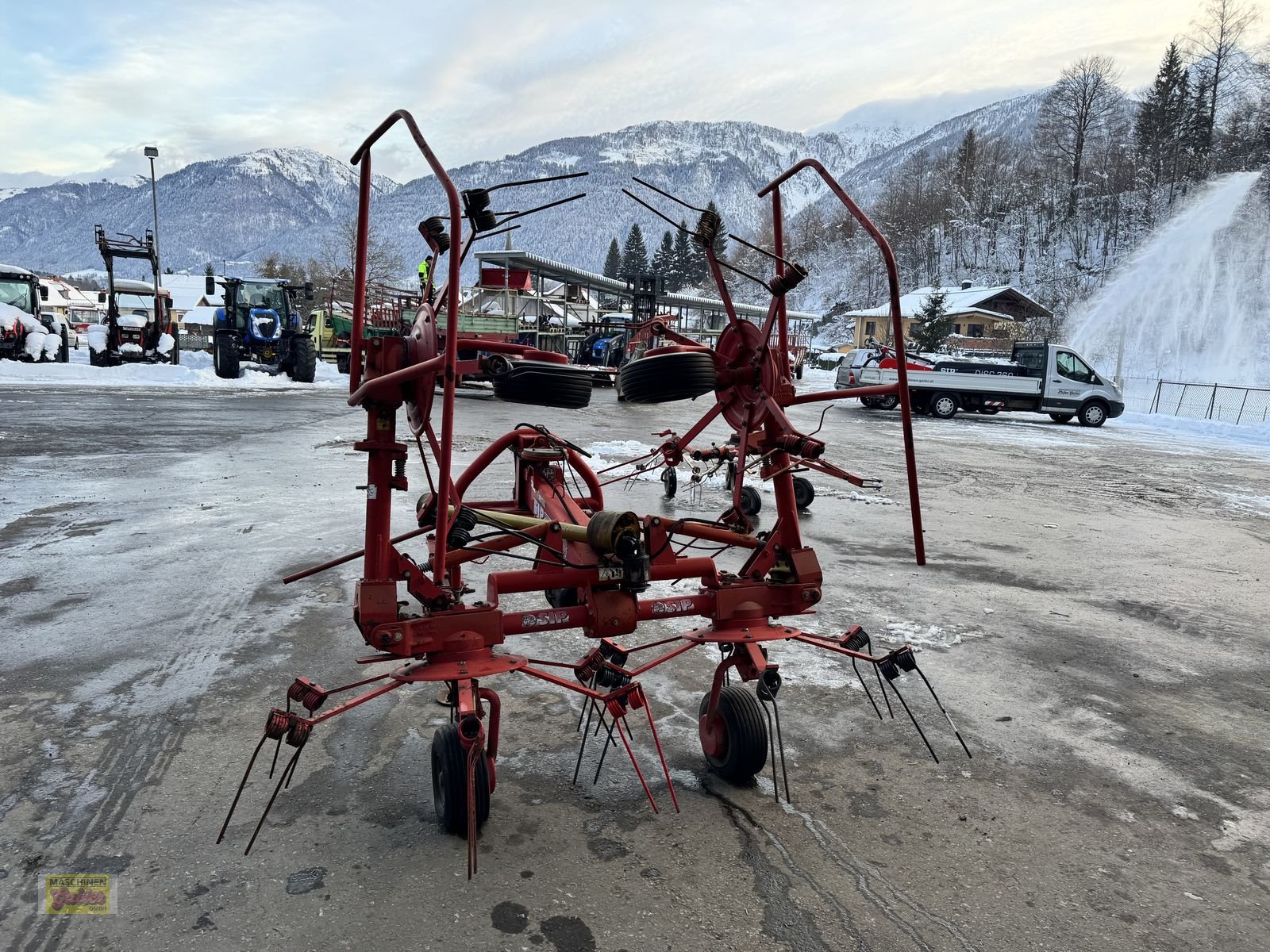 Kreiselheuer типа SIP Spider 455 Pro Kreiselzettwender mit Schwenkbock, Gebrauchtmaschine в Kötschach (Фотография 13)