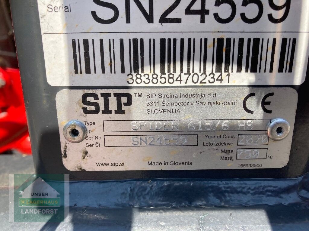 Kreiselheuer of the type SIP Spider 615/6 HS, Gebrauchtmaschine in Kapfenberg (Picture 8)
