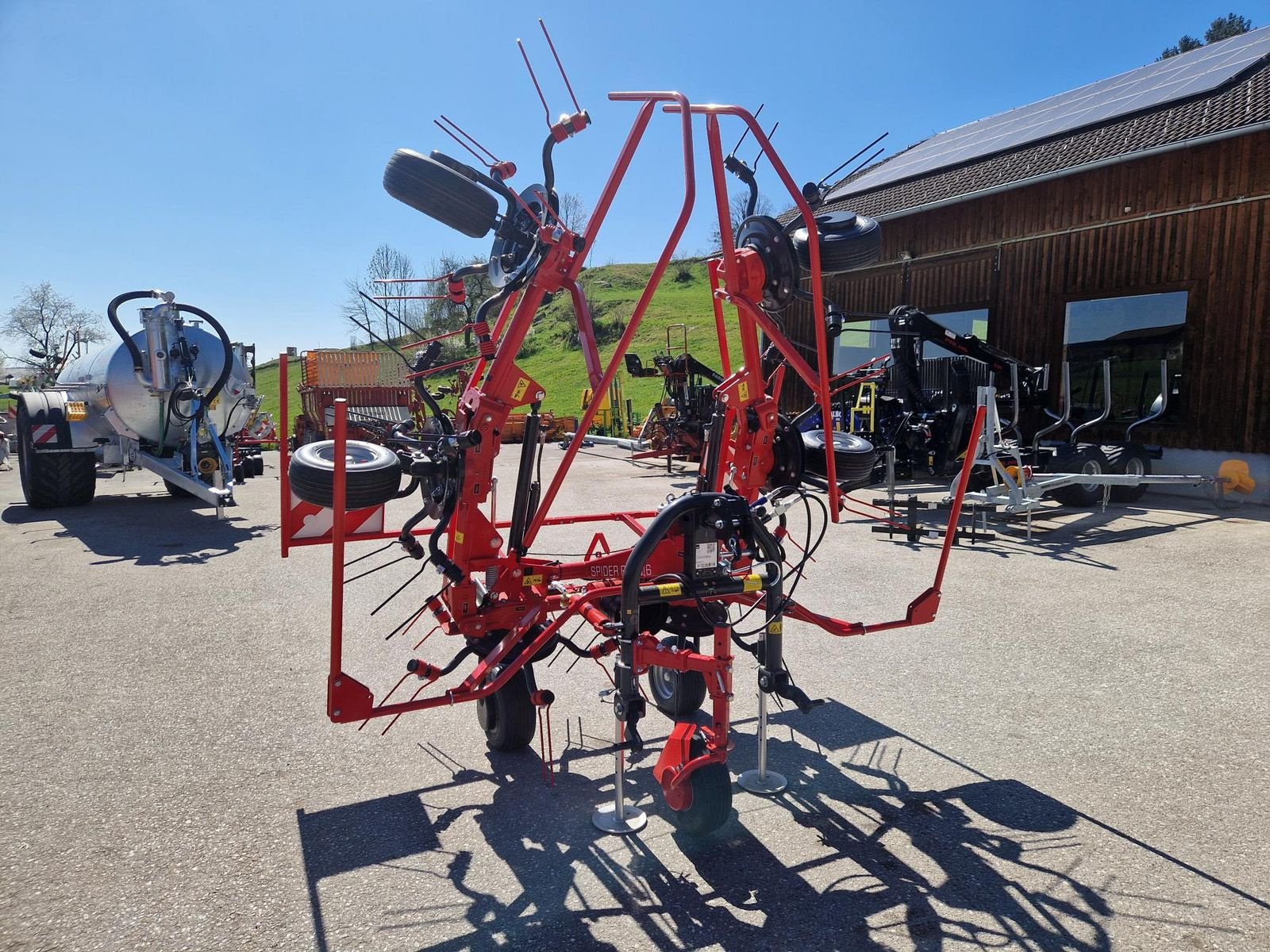 Kreiselheuer от тип SIP SPIDER 615/6, Gebrauchtmaschine в Grünbach (Снимка 5)