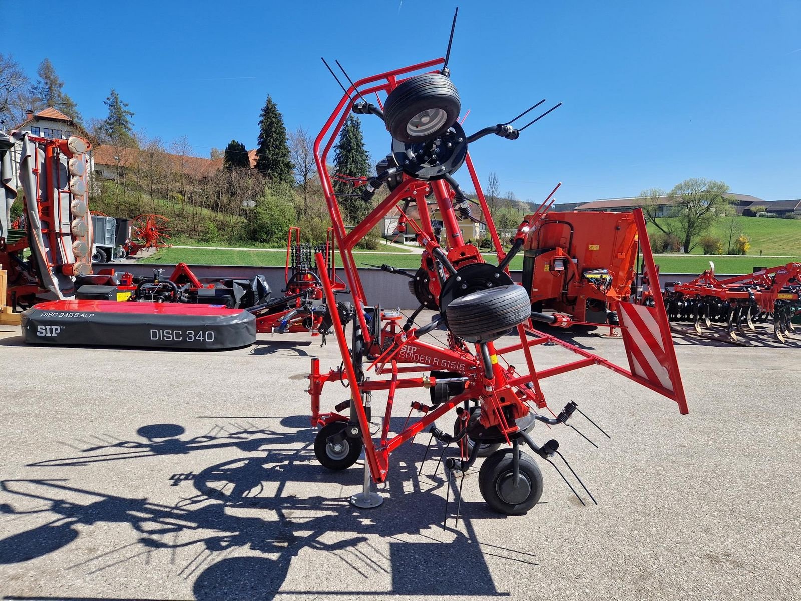 Kreiselheuer от тип SIP SPIDER 615/6, Gebrauchtmaschine в Grünbach (Снимка 4)