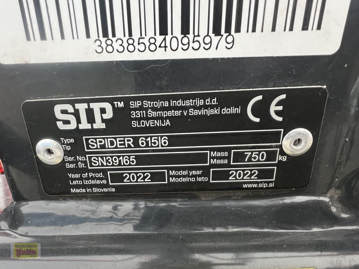 Kreiselheuer Türe ait SIP Spider 615 HS, Neumaschine içinde Kötschach (resim 9)