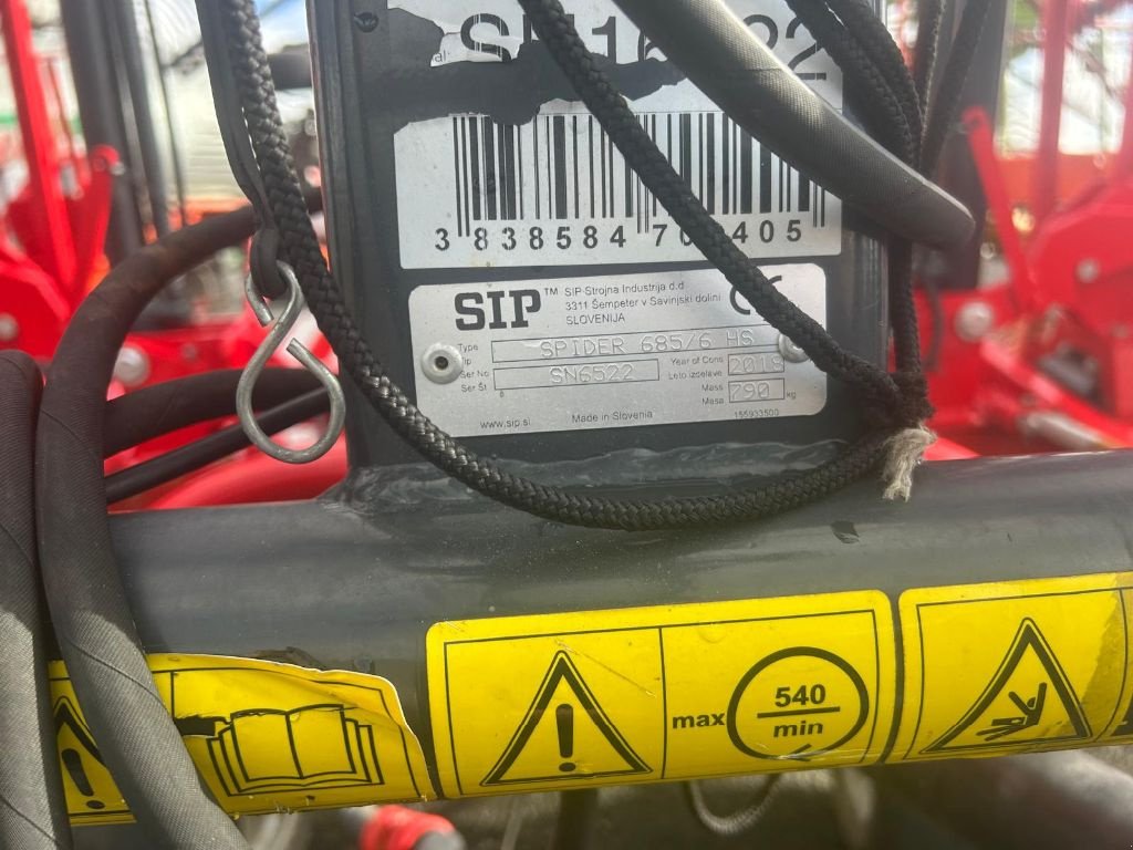 Kreiselheuer za tip SIP Spider 685/6 HS, Gebrauchtmaschine u Allerborn (Slika 10)