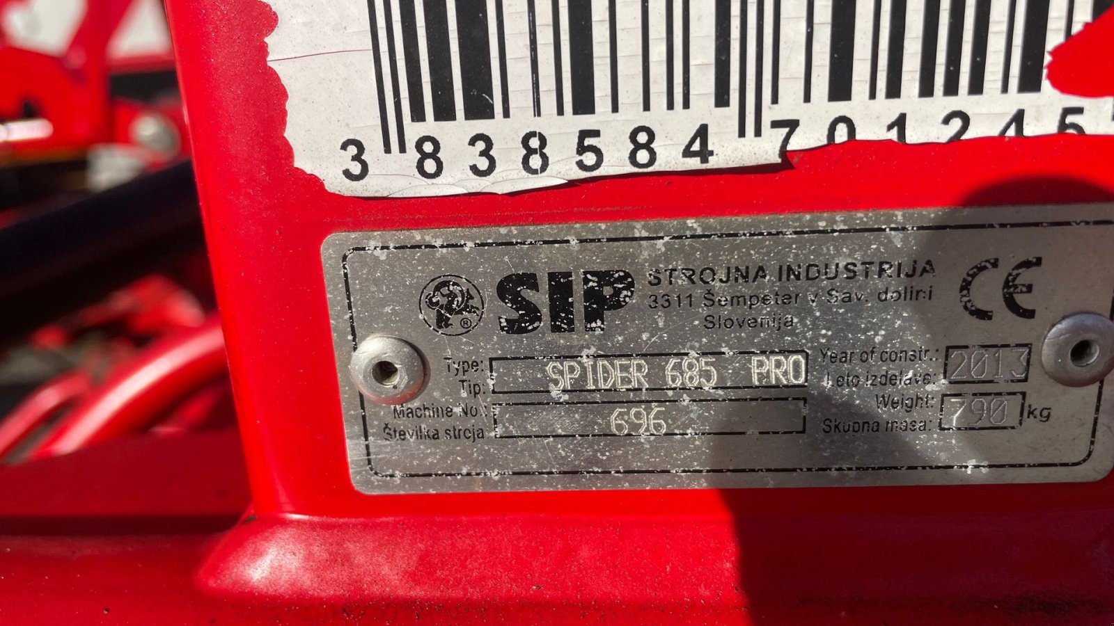 Kreiselheuer des Typs SIP Spider 685Pro, Gebrauchtmaschine in Hadsund (Bild 7)