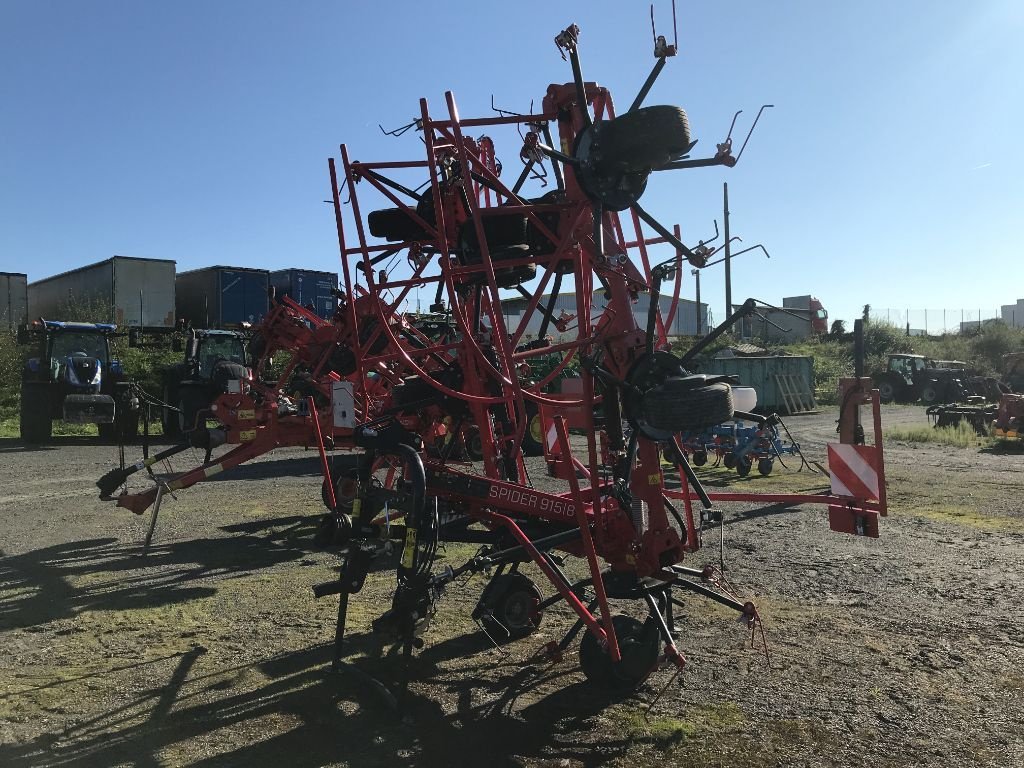 Kreiselheuer Türe ait SIP SPIDER 915 / 8, Gebrauchtmaschine içinde UZERCHE (resim 7)